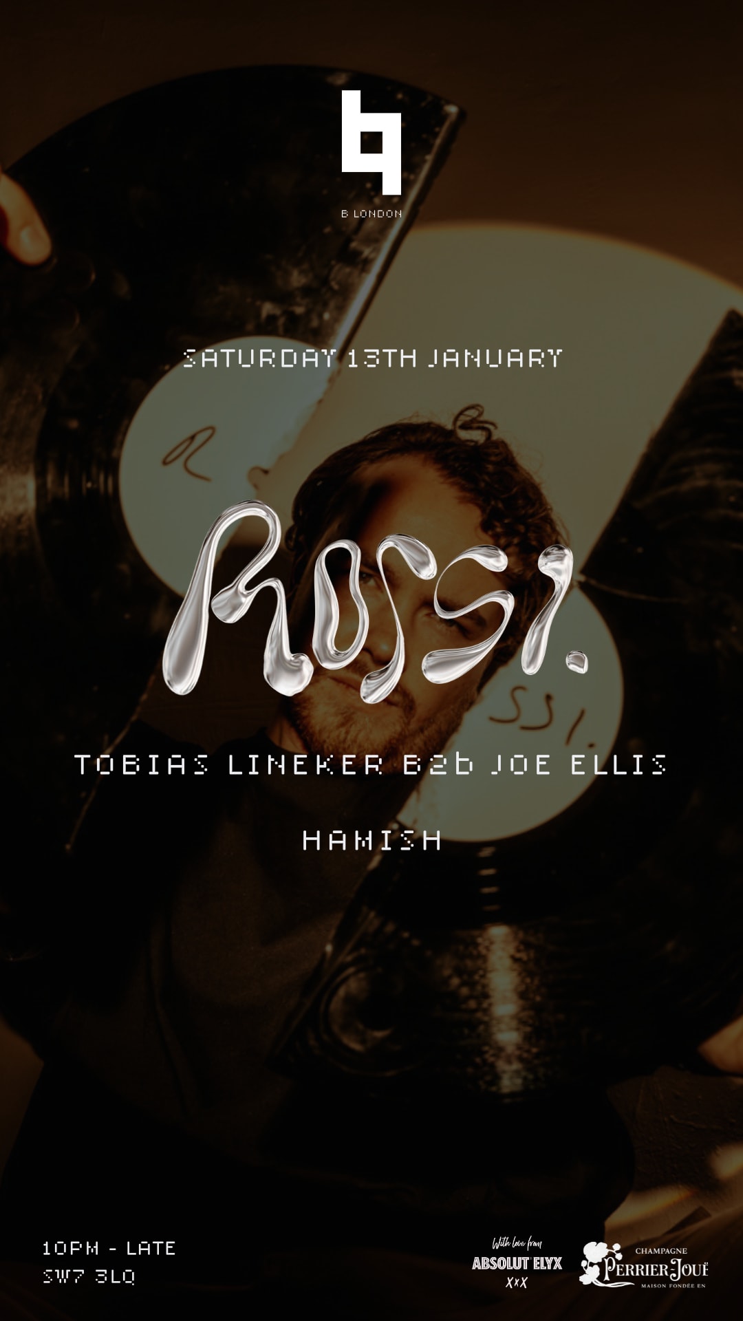 Rossi. At B London // Tobias Lineker B2b Joe Ellis, Hamish