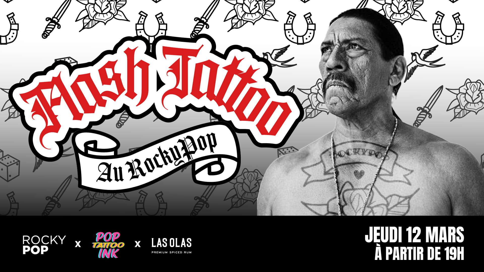 Soirée Tatoo & Dj Set | Rockypop Marseille