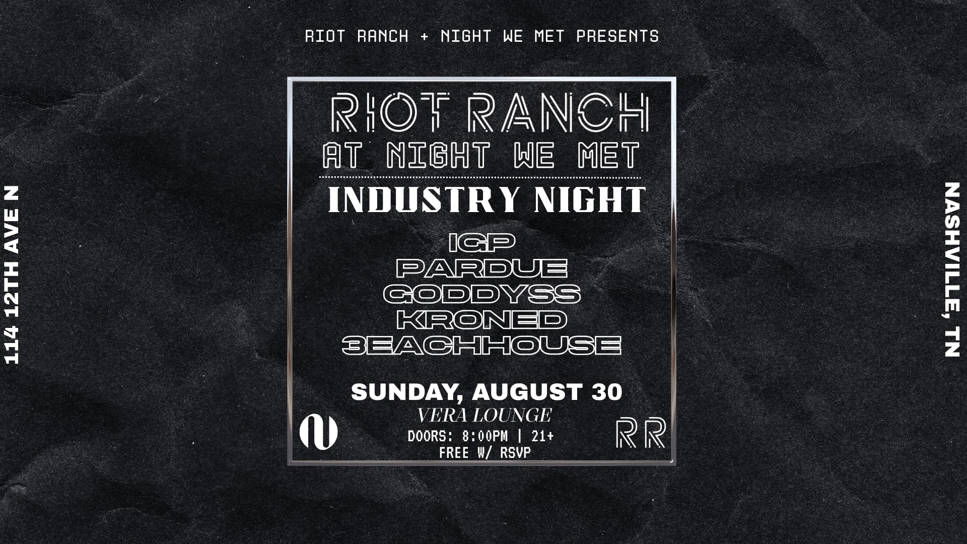 Riot Ranch: Industry Night