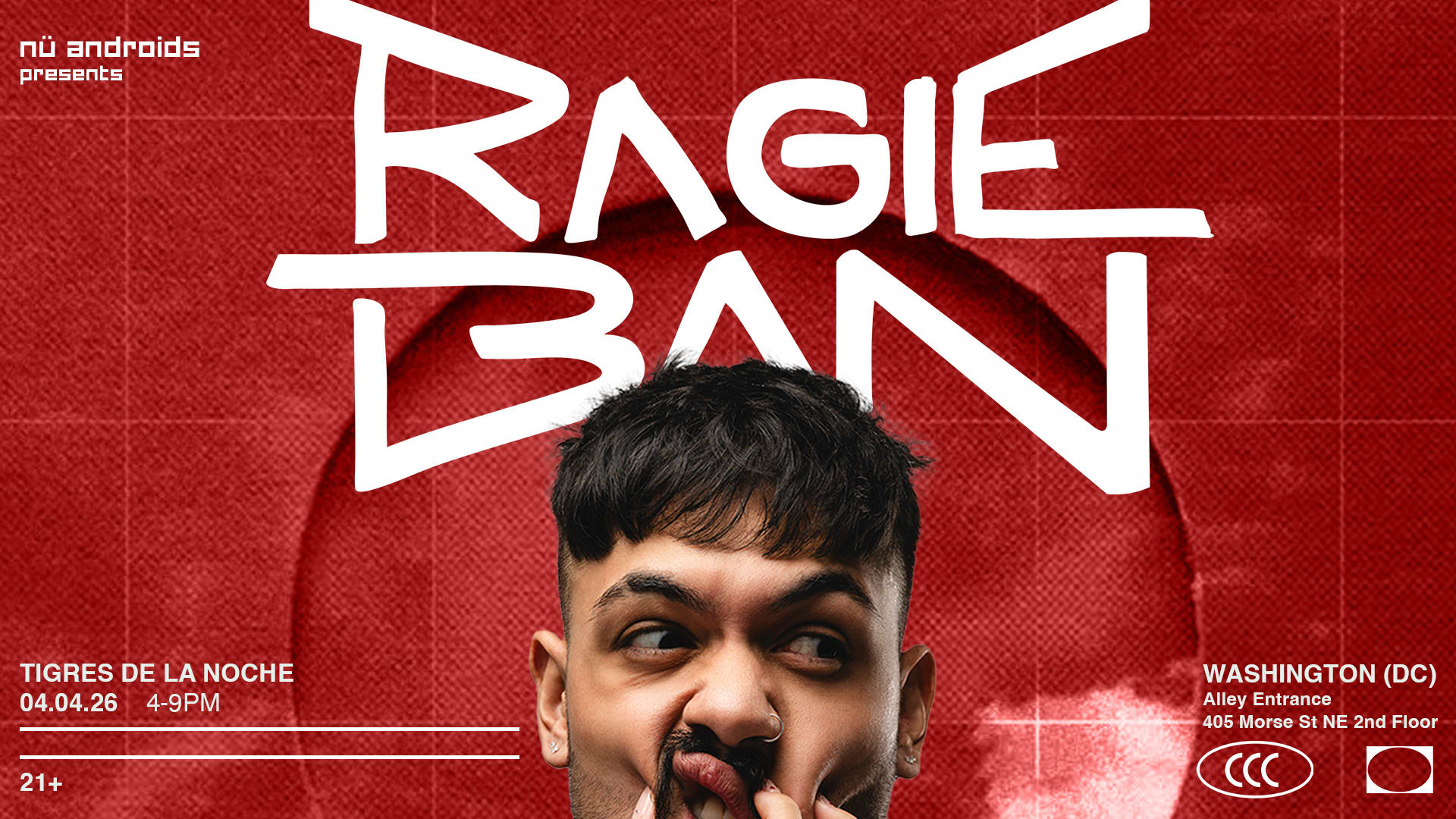 Nü Androids Presents Sündown: Ragie Ban