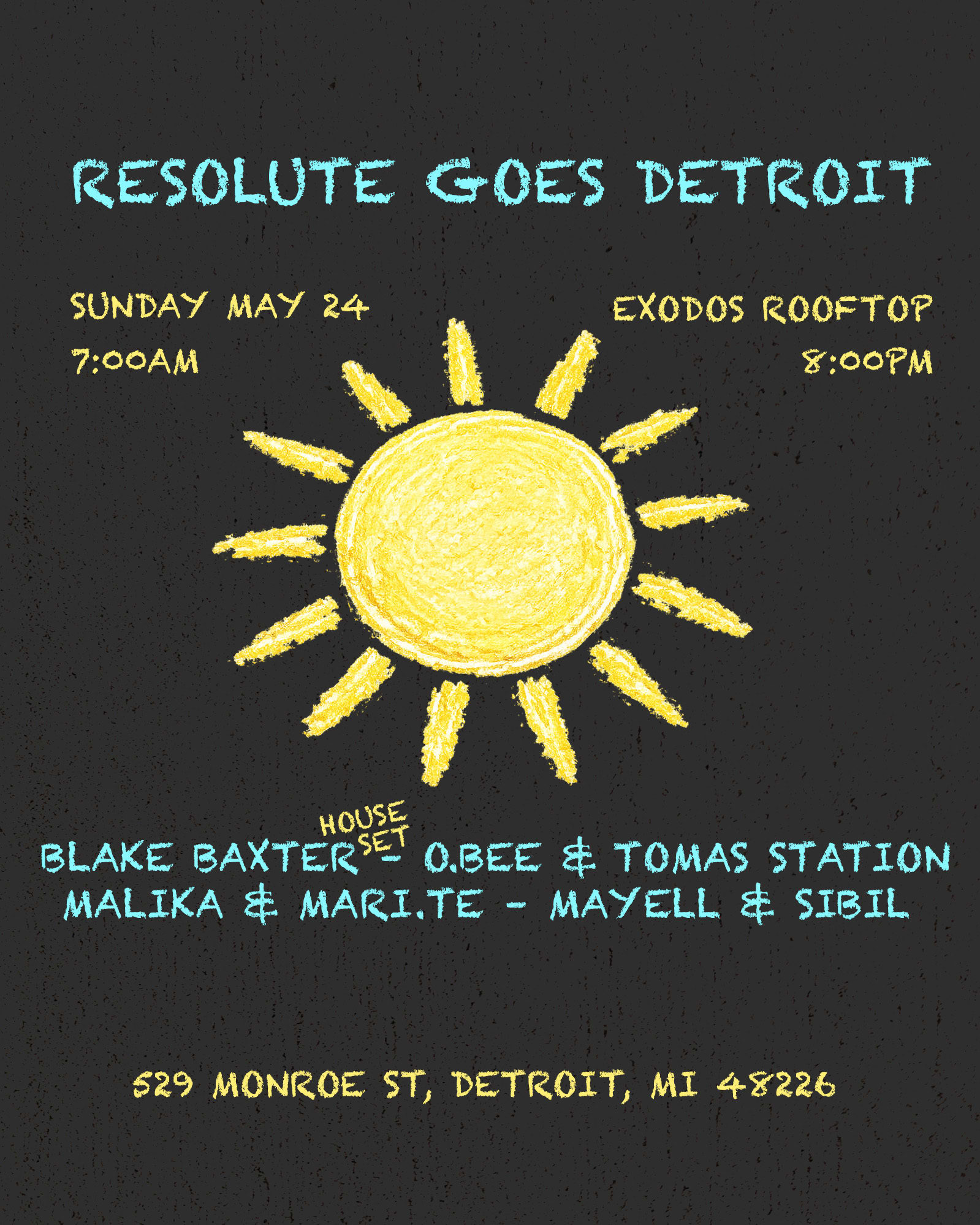 Resolute Goes To Detroit (Daytime)