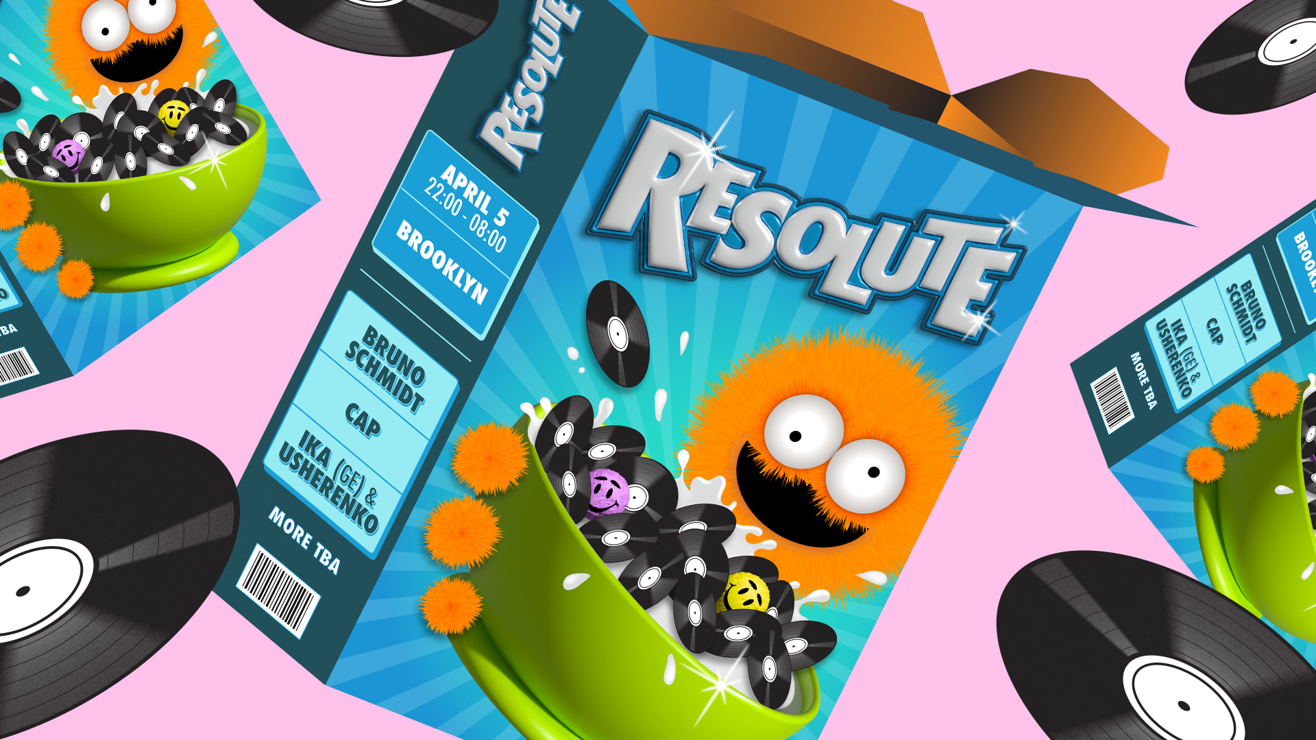 Resolute W/ Bruno Schmidt, Cap, Ika & Usherenko + More