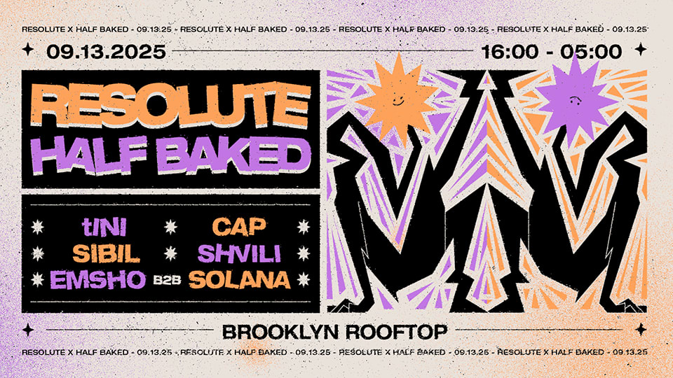 Resolute Presents: Tini & Cap (Brooklyn Rooftop)
