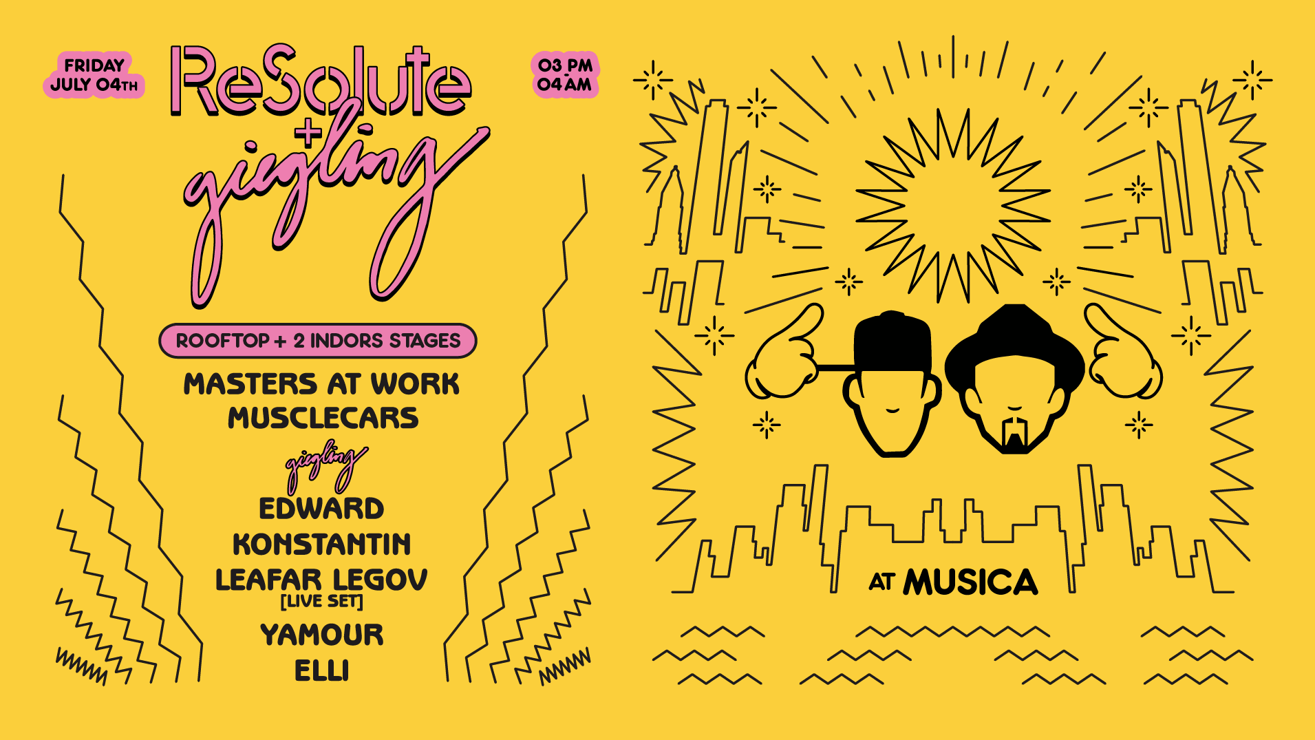 Resolute Presents: Masters At Work And Giegling