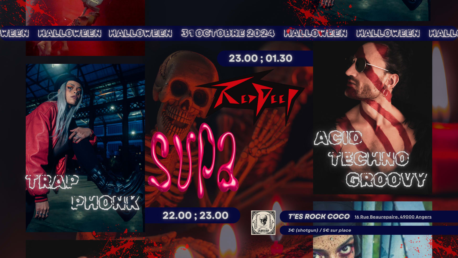 Supa X Red Deep Fréquences Fantômes