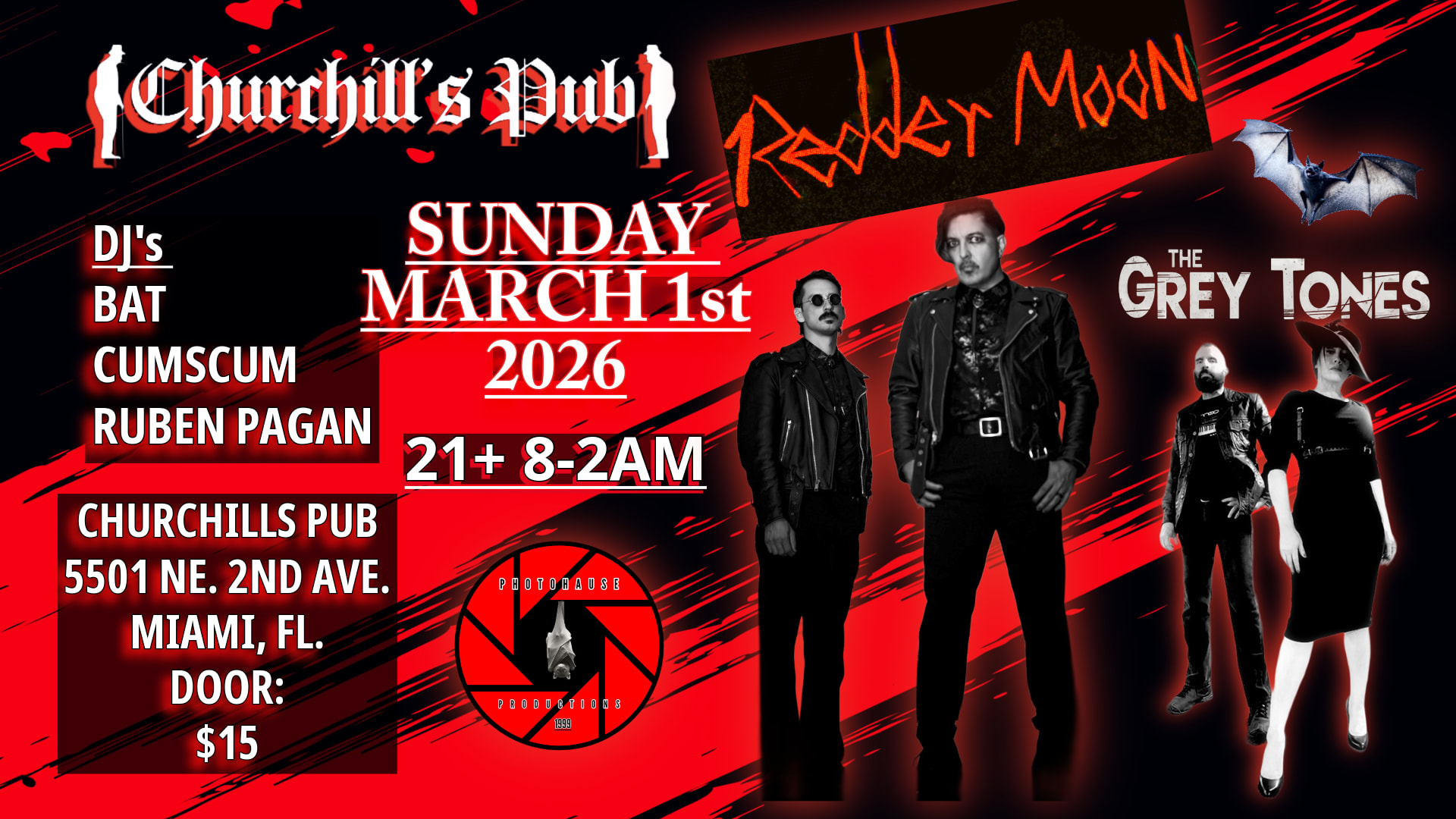 Phlebotomy Presents: Redder Moon