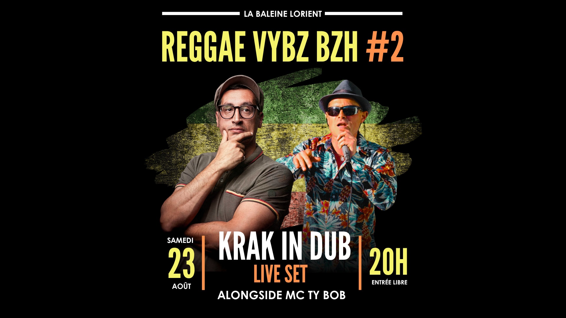 Reggae Vybz Bzh #2 || Live Krak In Dub Along Side Ty Bob MC
