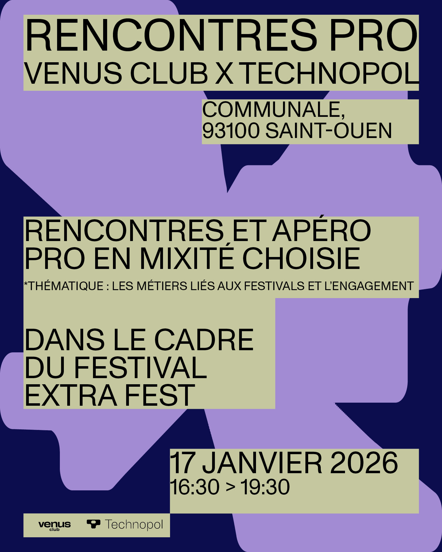 Vénus Club X Technopol : Rencontres Pro En Mixité Choisie