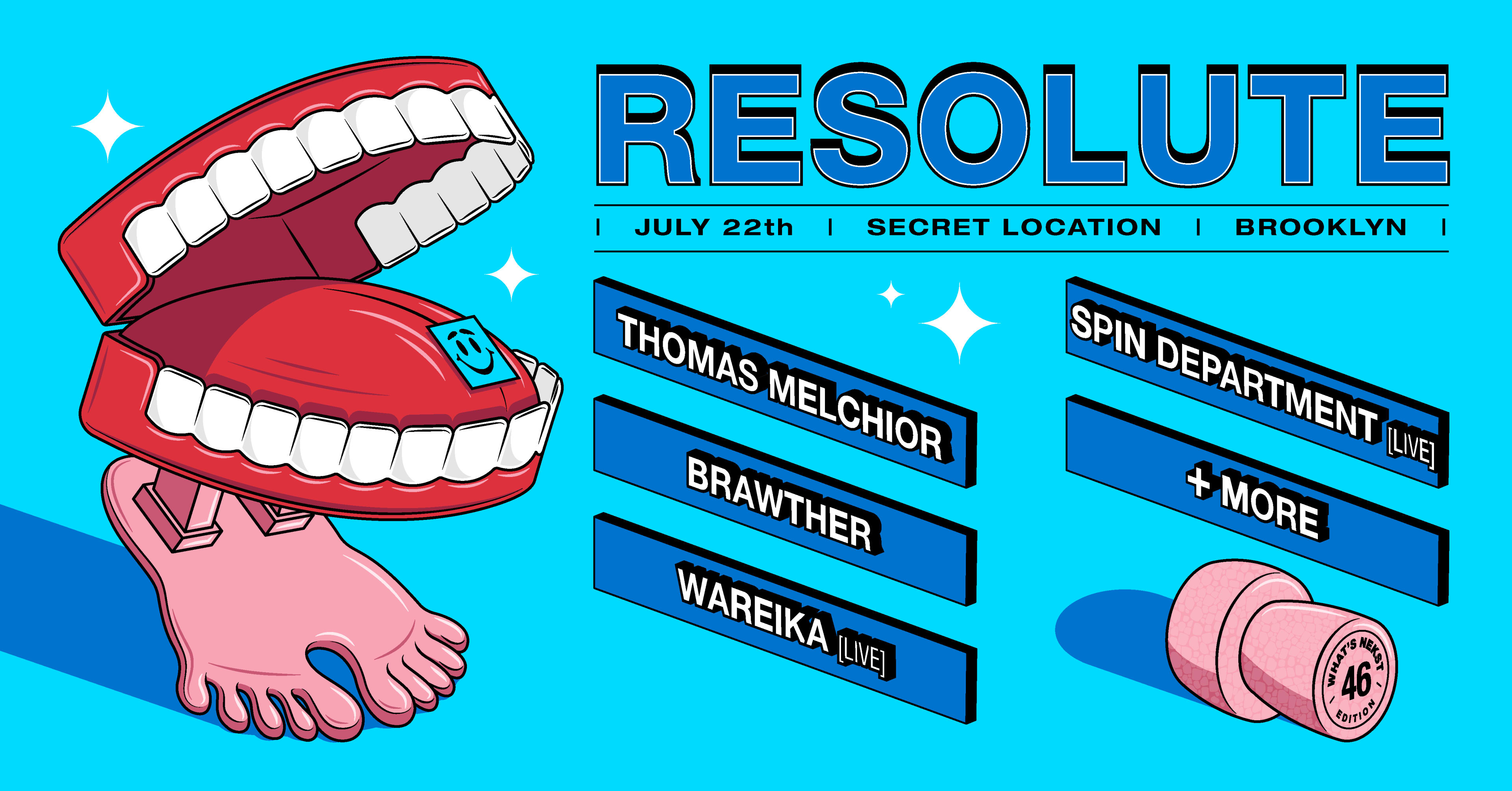 Resolute With Thomas Melchior, Brawther & Wareika (Live)