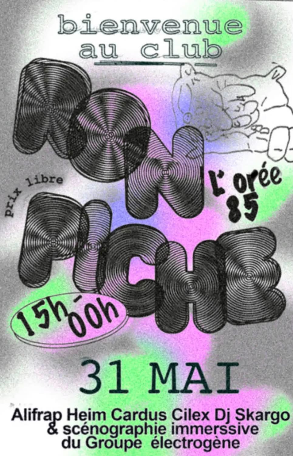 Ronpiche Par Bienvenue Au Club : Dj Sets Ambient, Ateliers