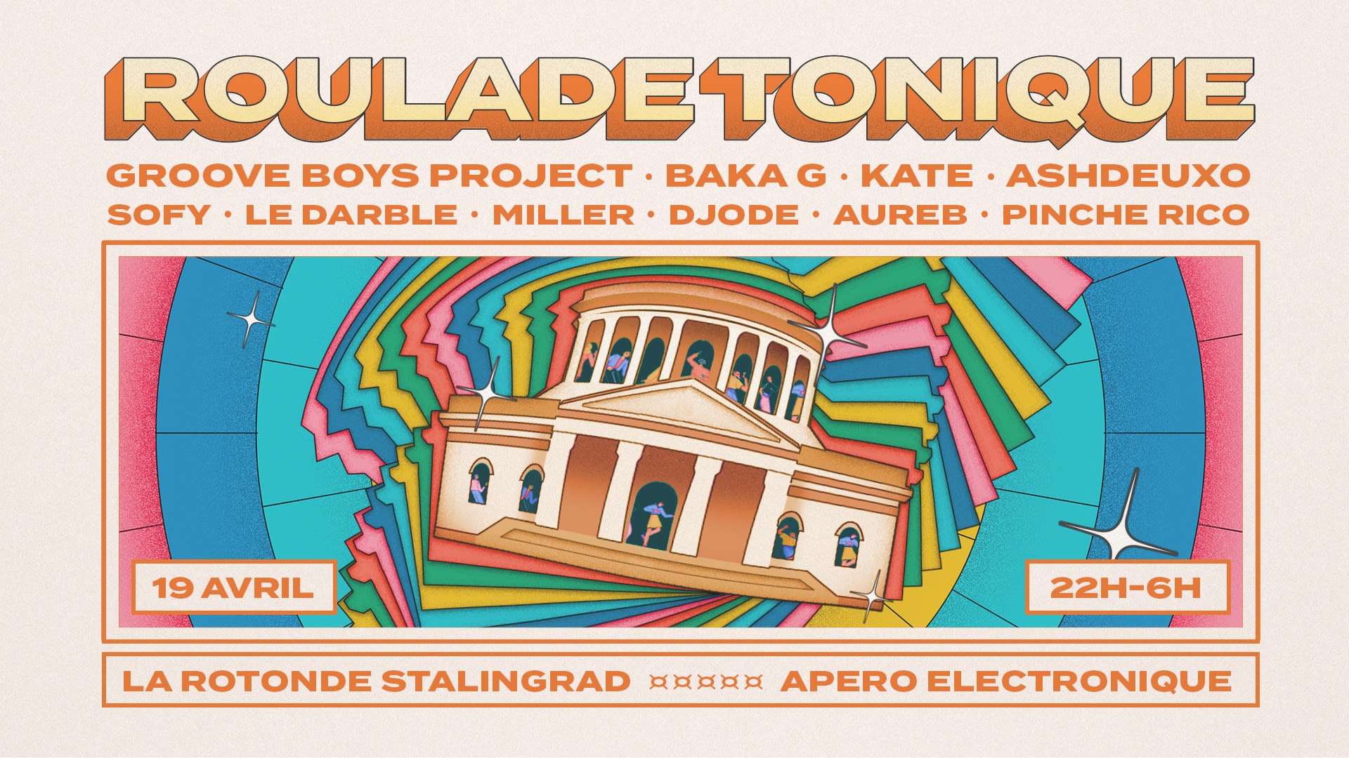 Roulade Tonique - Groove Boys Project, Baka G, Kate, Ae Crew