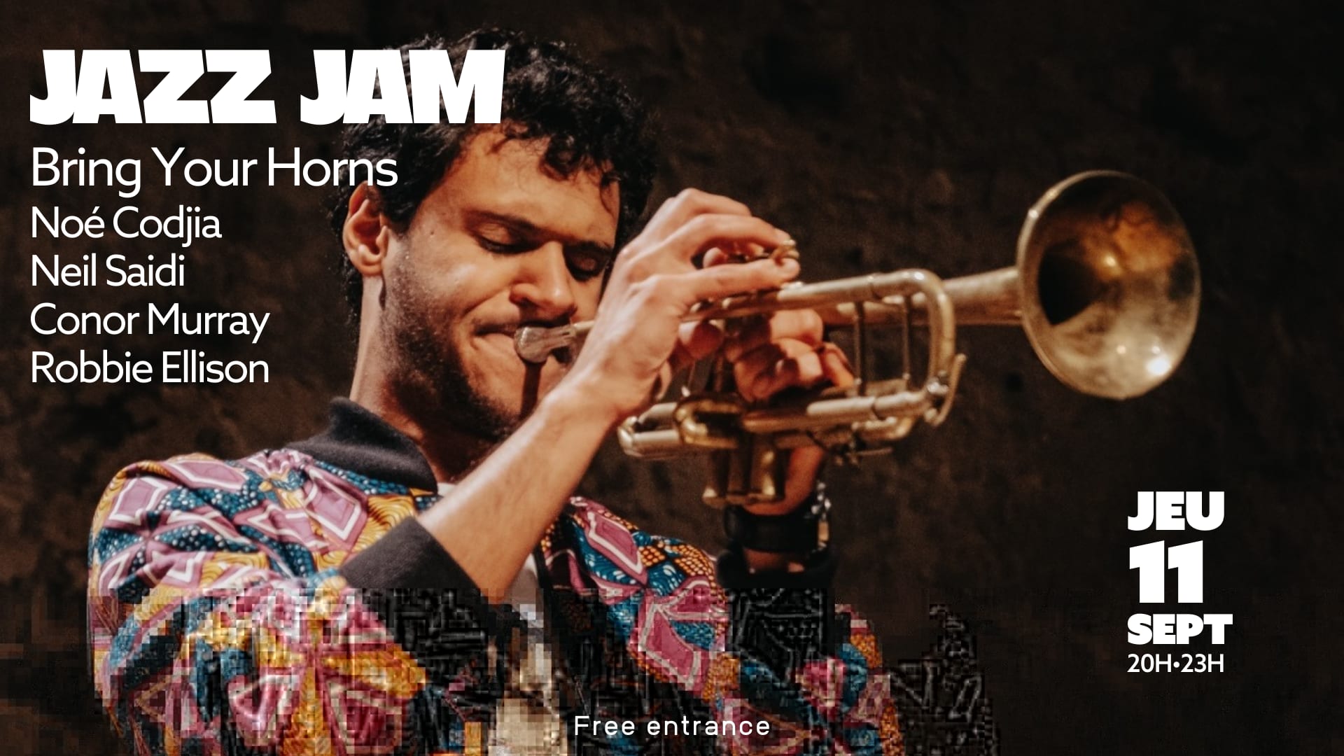 Jazz Jam Neil Saidi/Noé Codjia/Conor Murray/Robbie Ellison