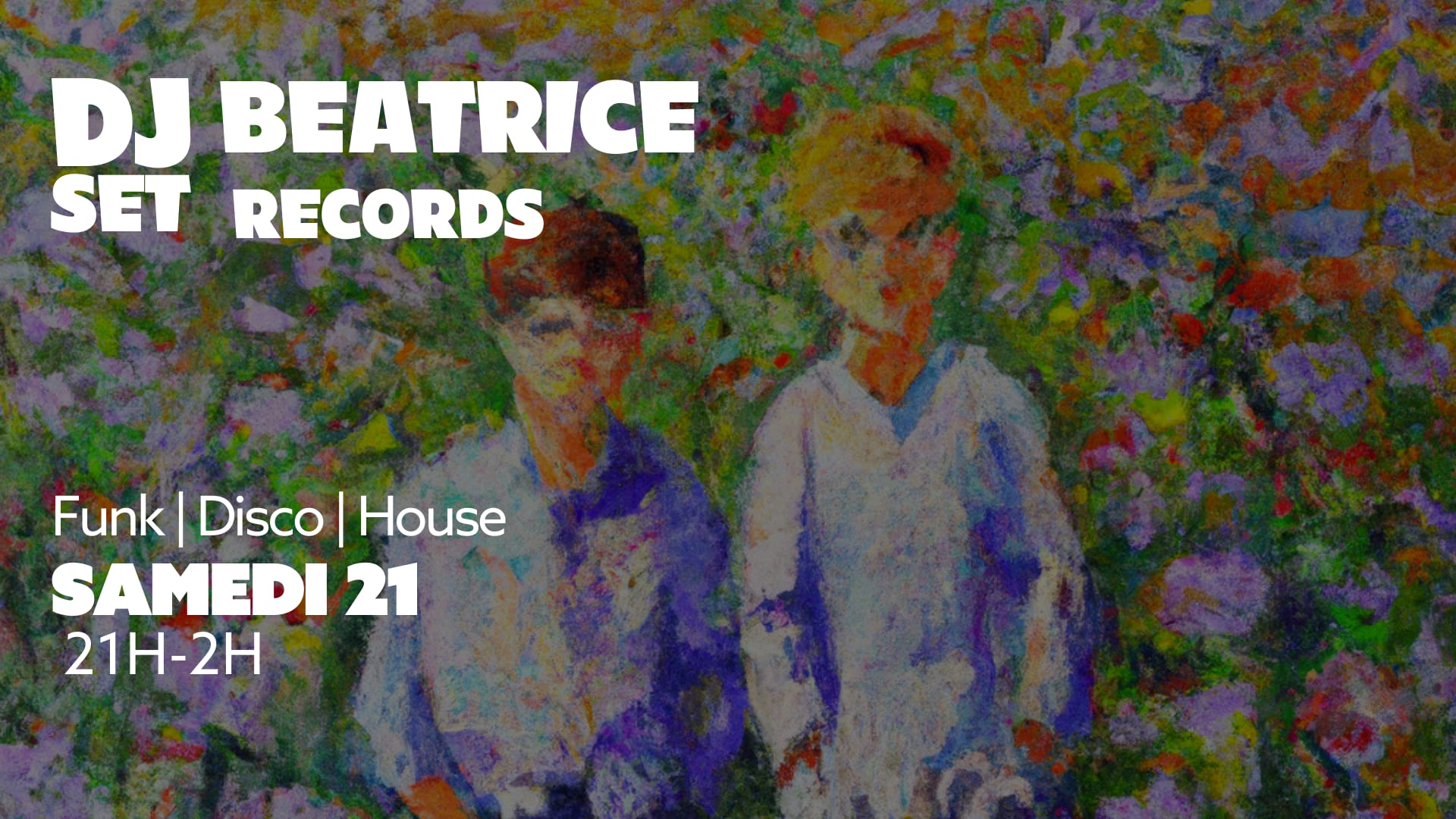 Dj Set By Beatrice Records - Disco Vibe In Belleville