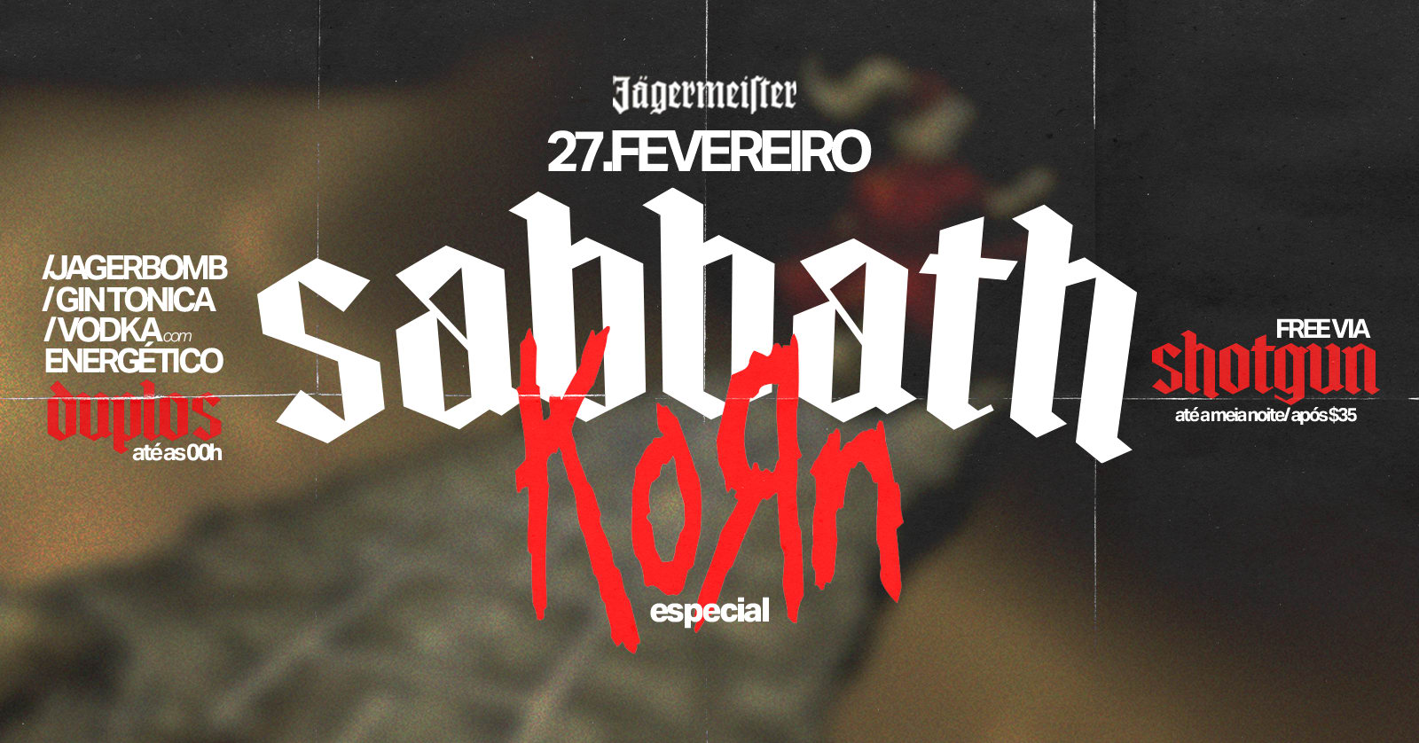 Sabbath (27.02) - Sexta!
