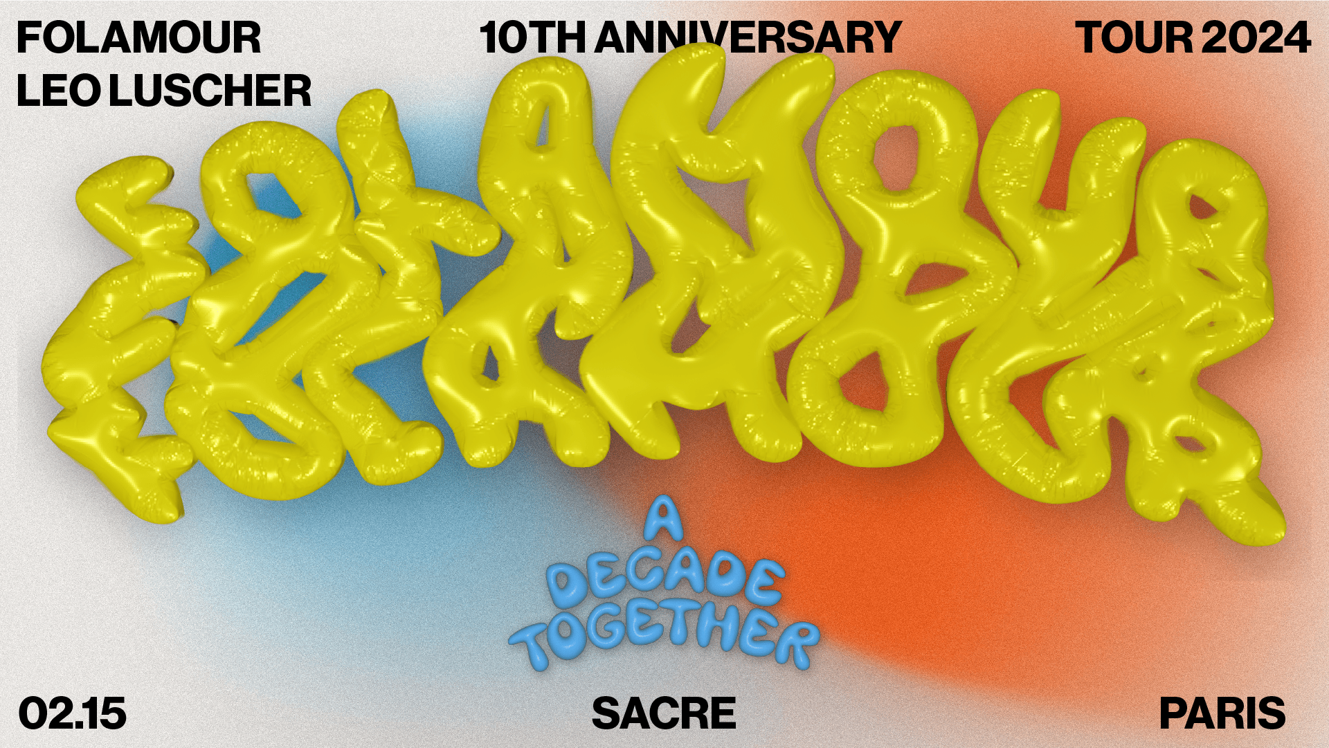 Sacré Présente : Folamour / A Decade Together