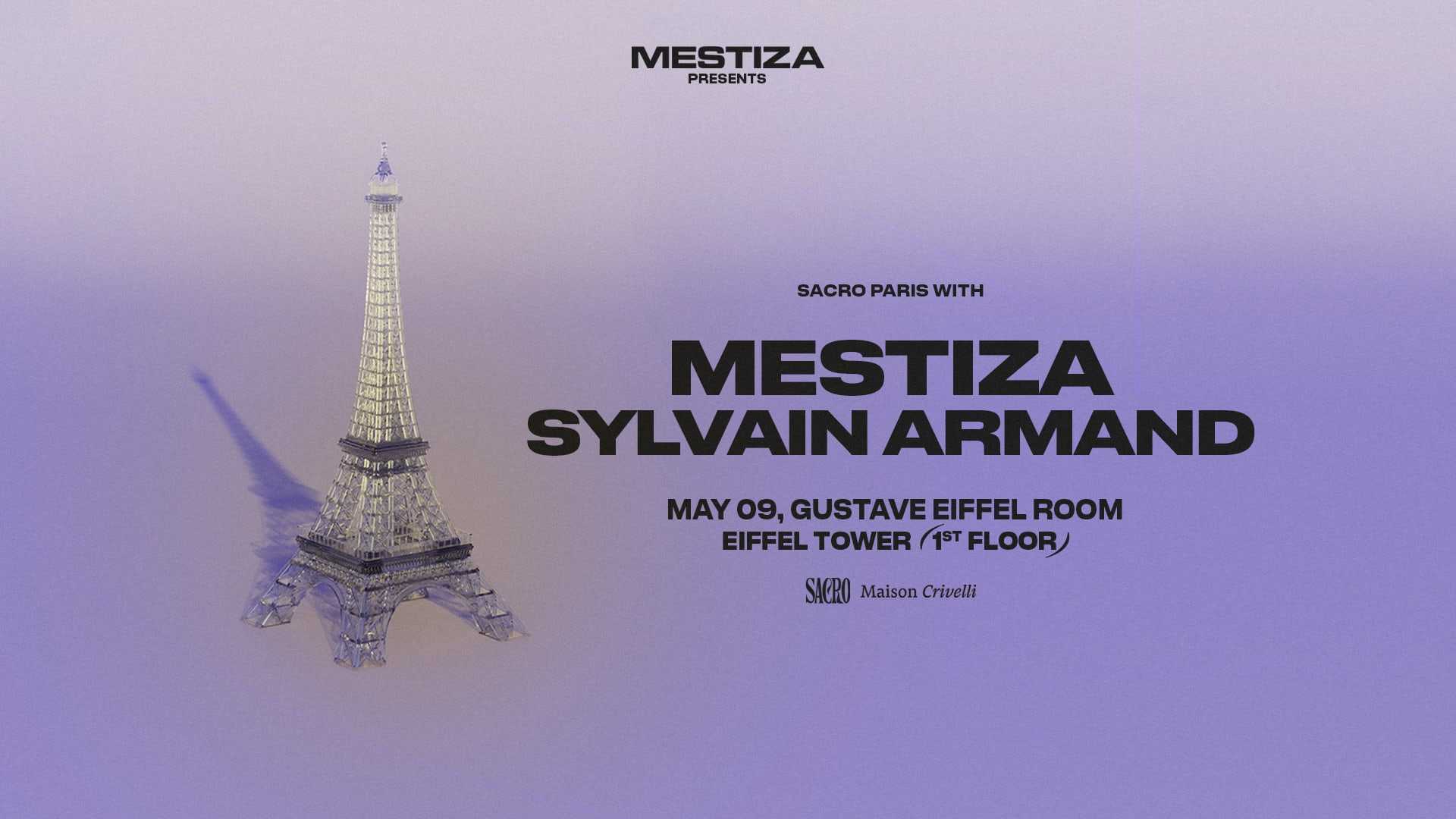 Mestiza Presents Sacro Gustave Eiffel Room