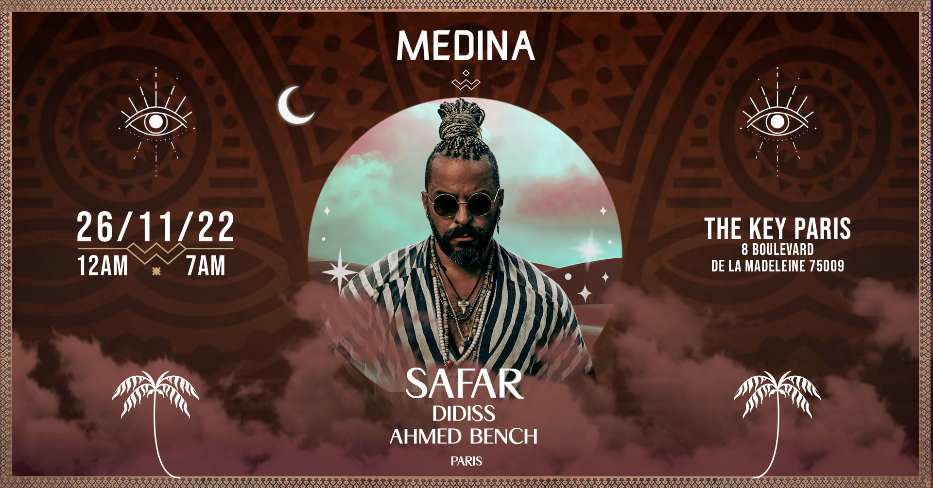Medina | Safar | Samedi 26 Nov | The Key Paris