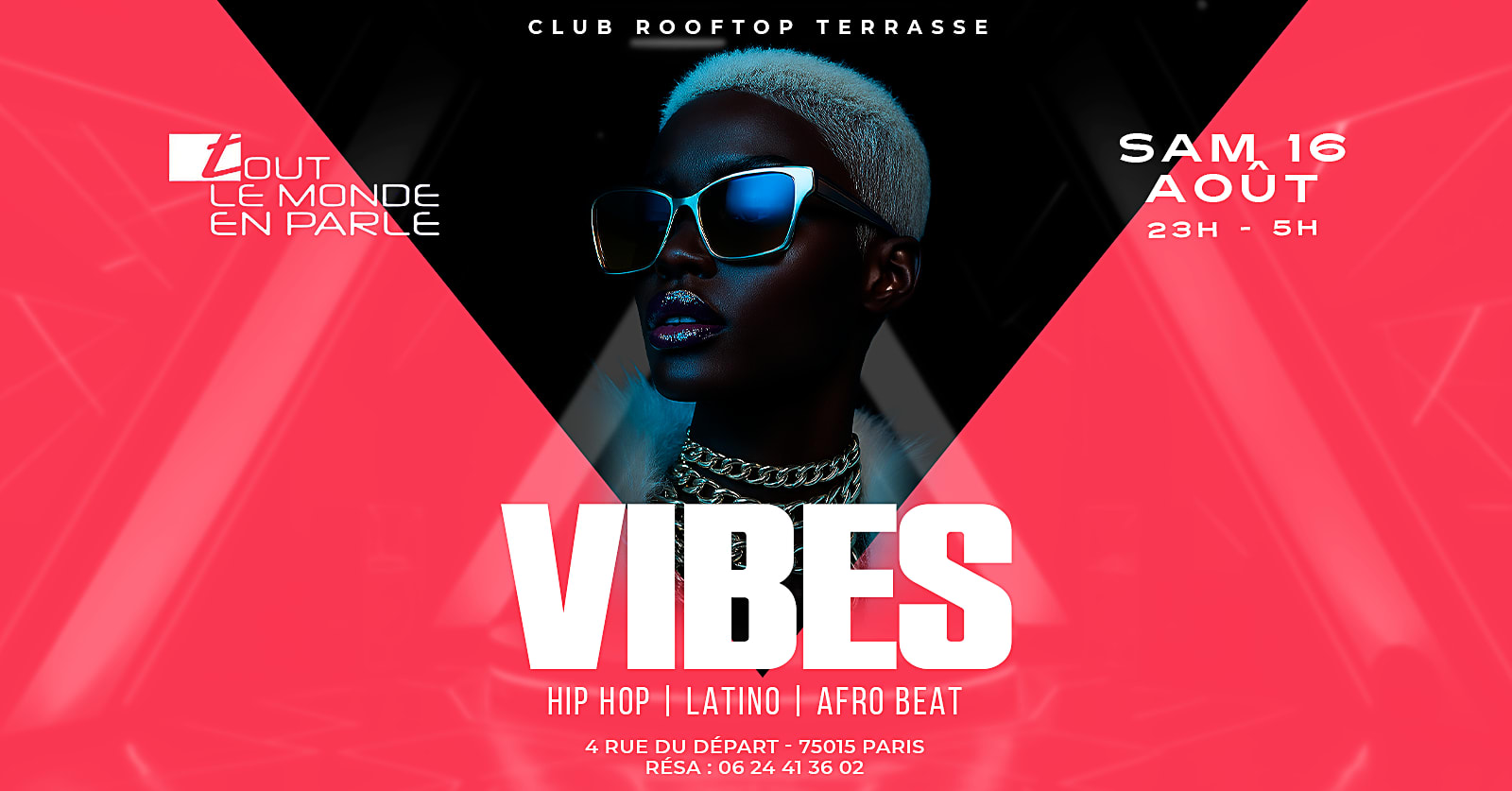 Soiree Vibes /Open Air / Club / Hiphop/Afrobeat /Latino