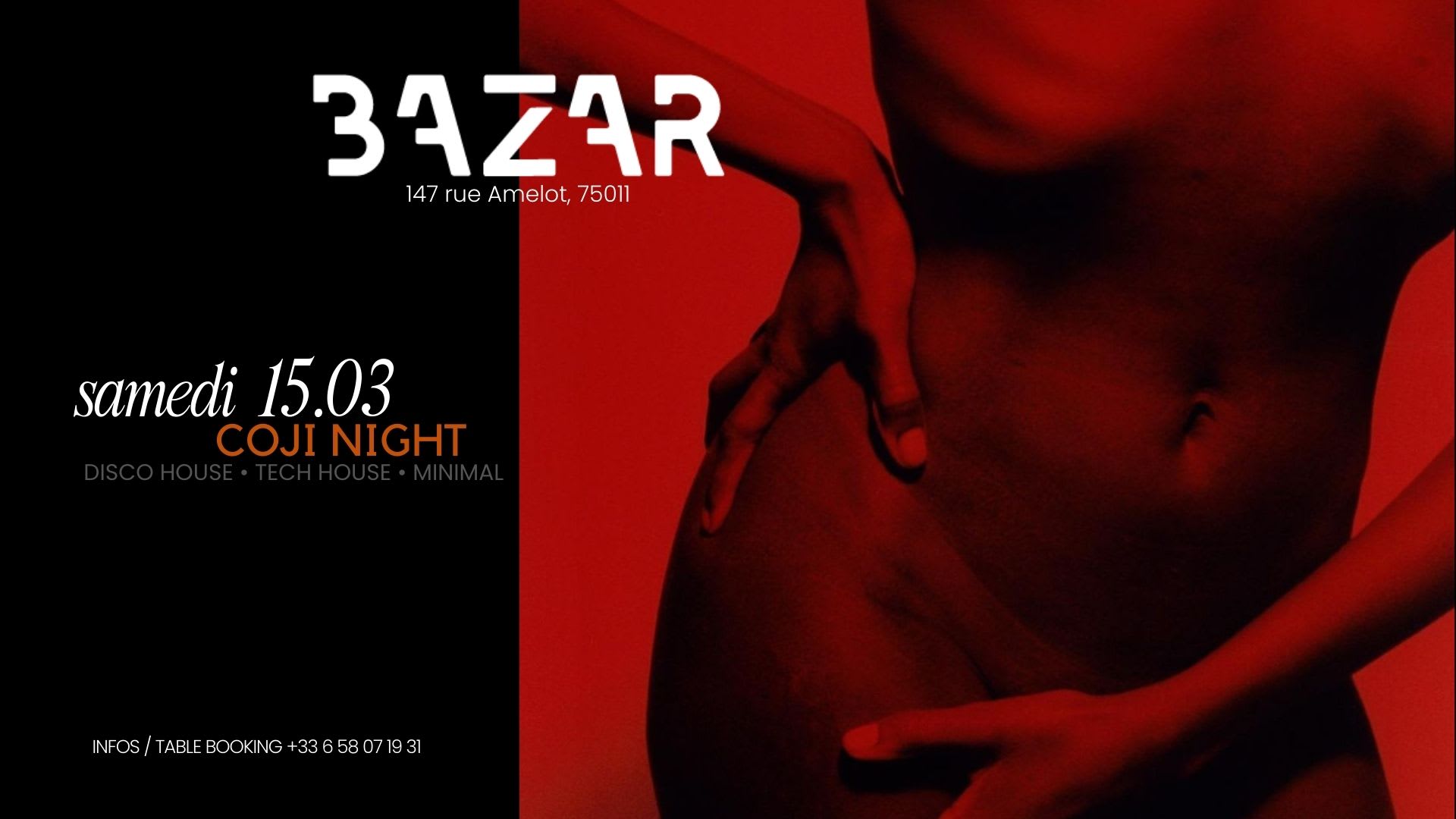 Coji Night X Bazar