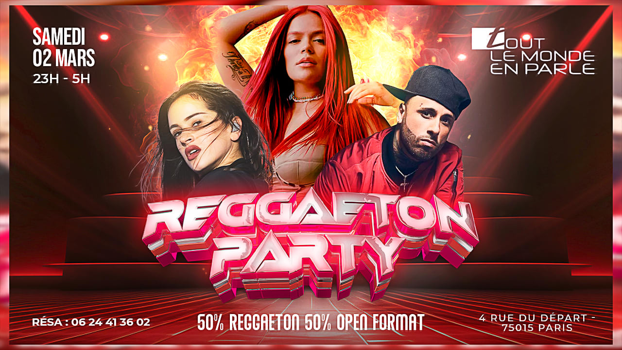 Reggaeton Party Club Sur Paris