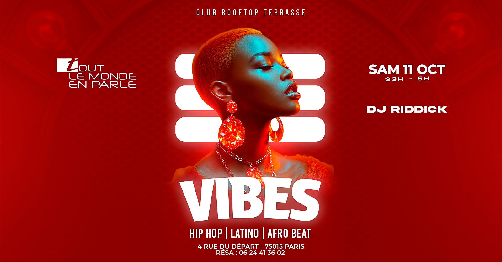 Soiree Vibes  Rooftop Club, Hiphop ,Afrobeat , Latino