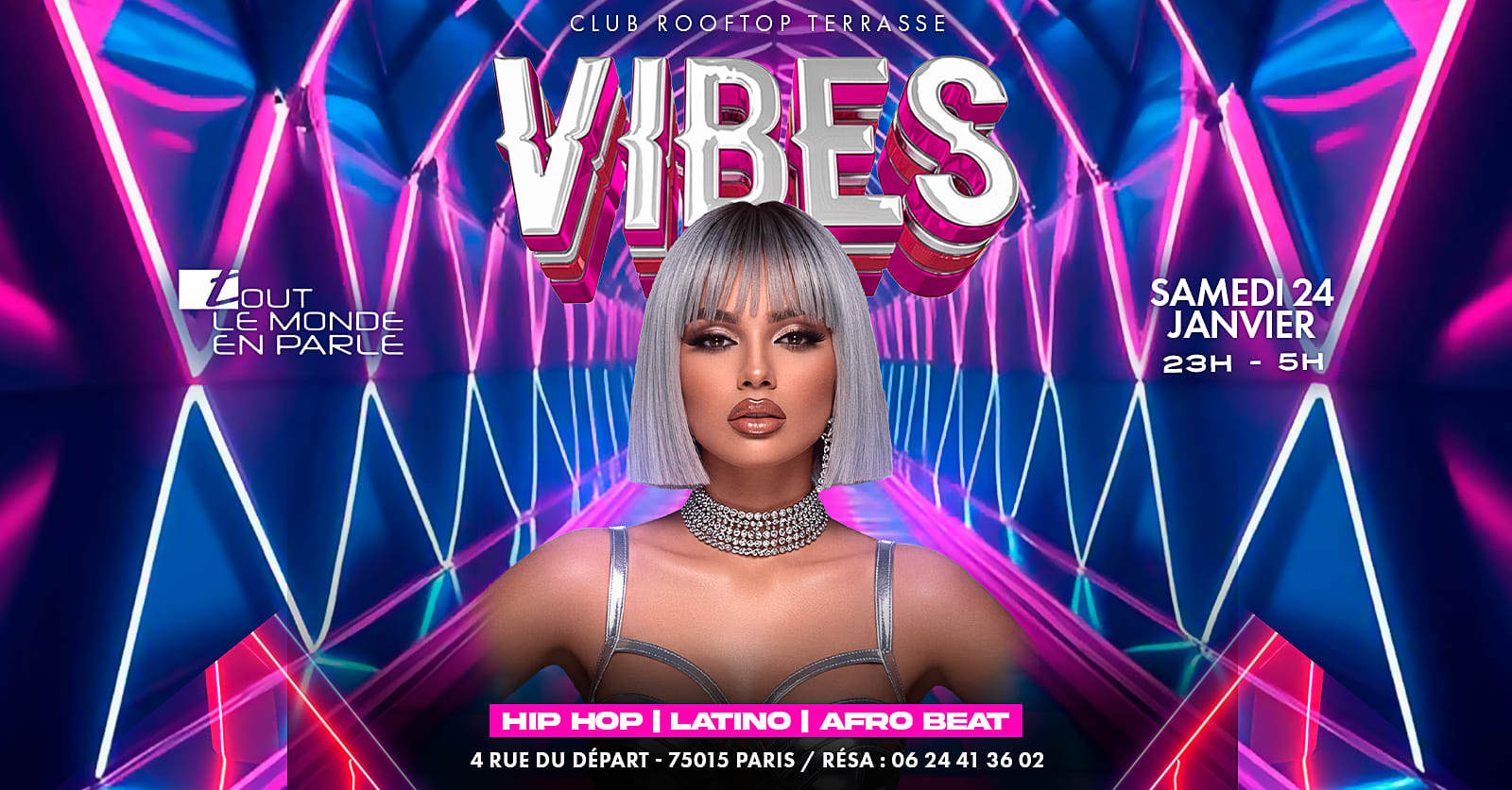 Soiree Vibes Rooftop Club, Hiphop ,Afrobeat , Latin0