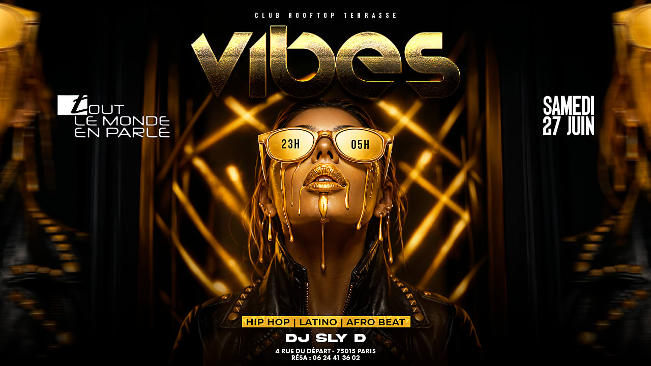Soiree Vibes Rooftop Club Terrasse Hiphop Afrobeat Latino