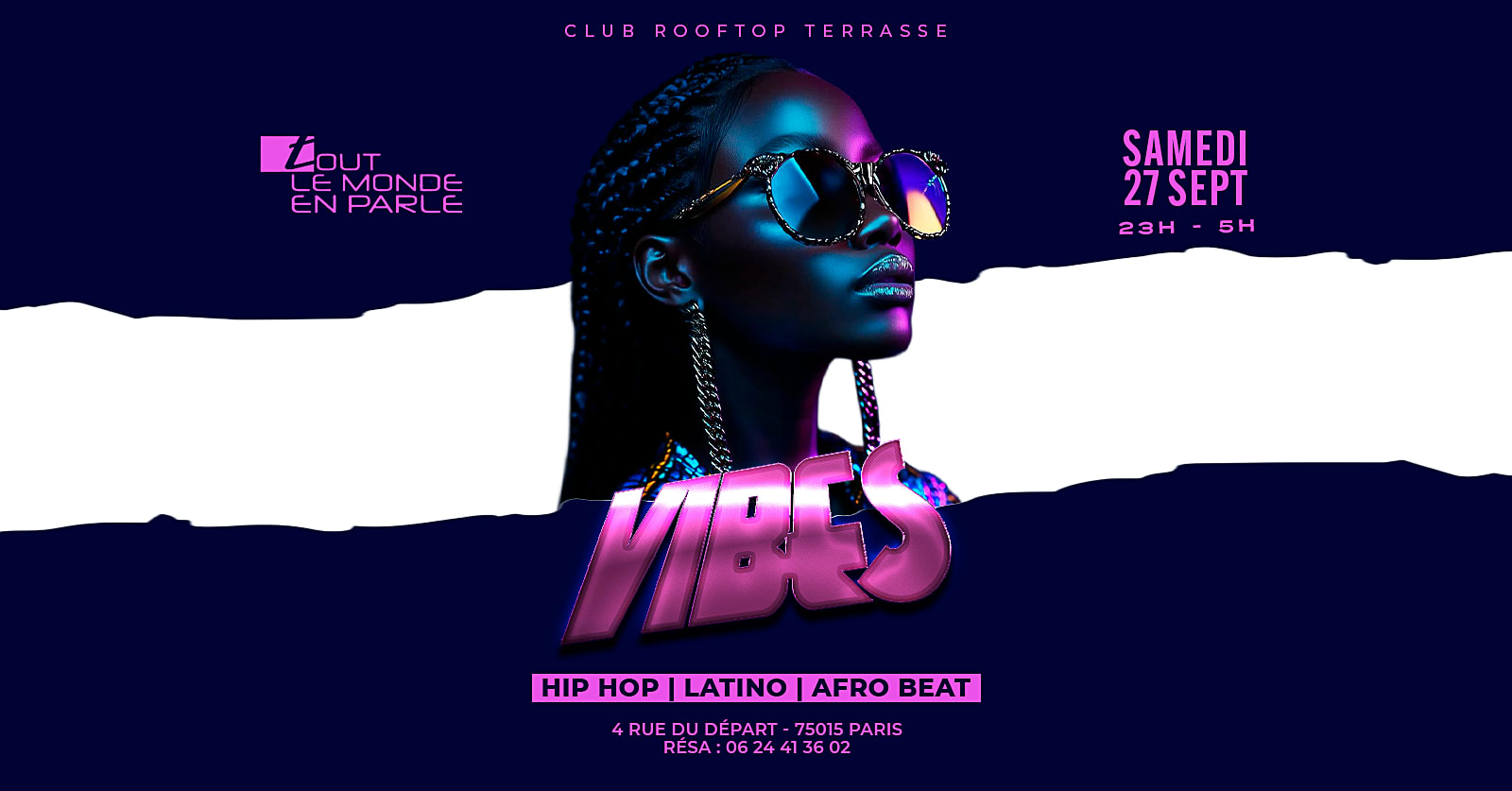 Soiree Vibes  Rooftop Club, Hiphop ,Afrobeat , Latino
