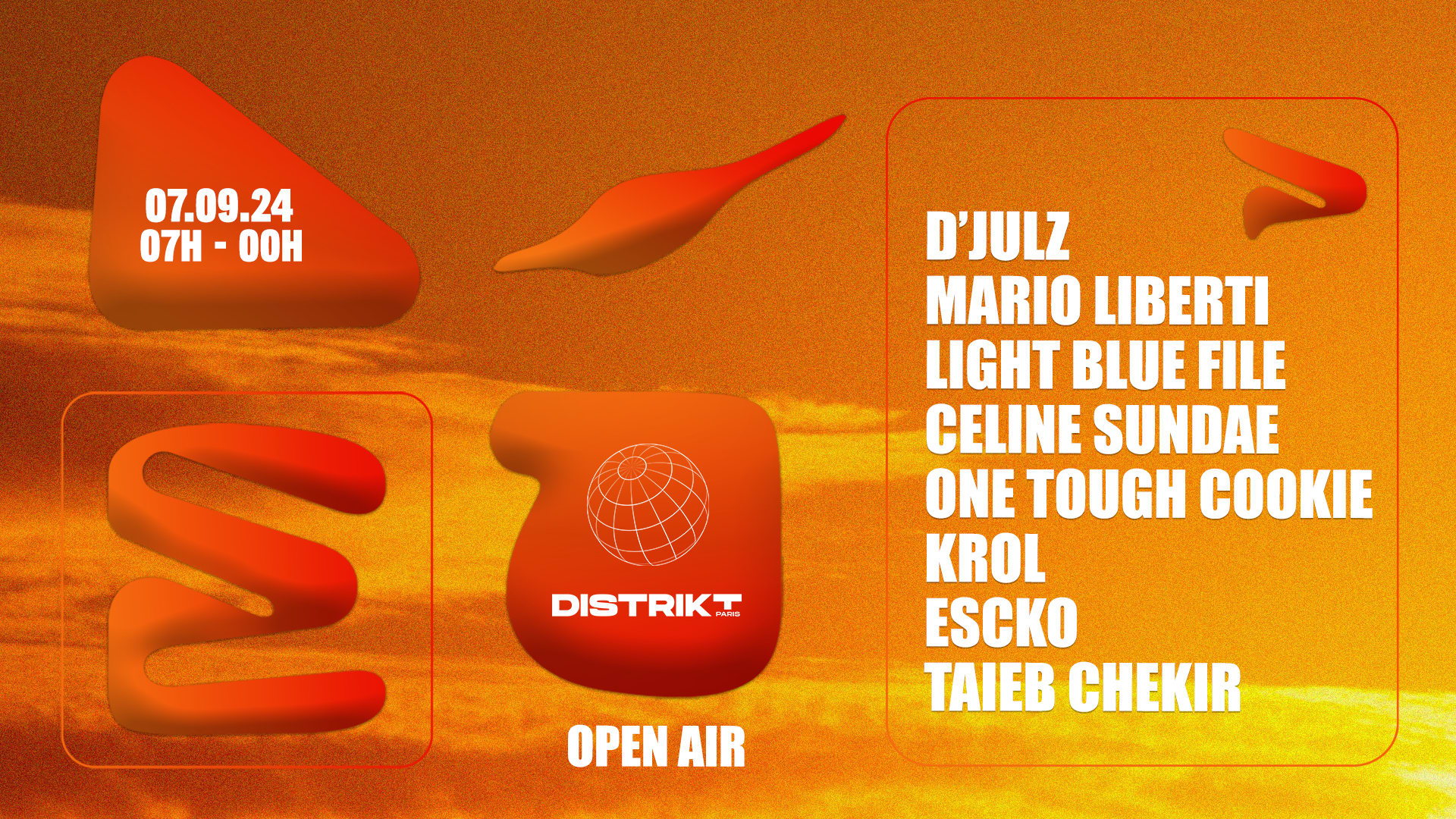 Distrikt X Eden : D'julz, Mario Liberti, Light Blue File
