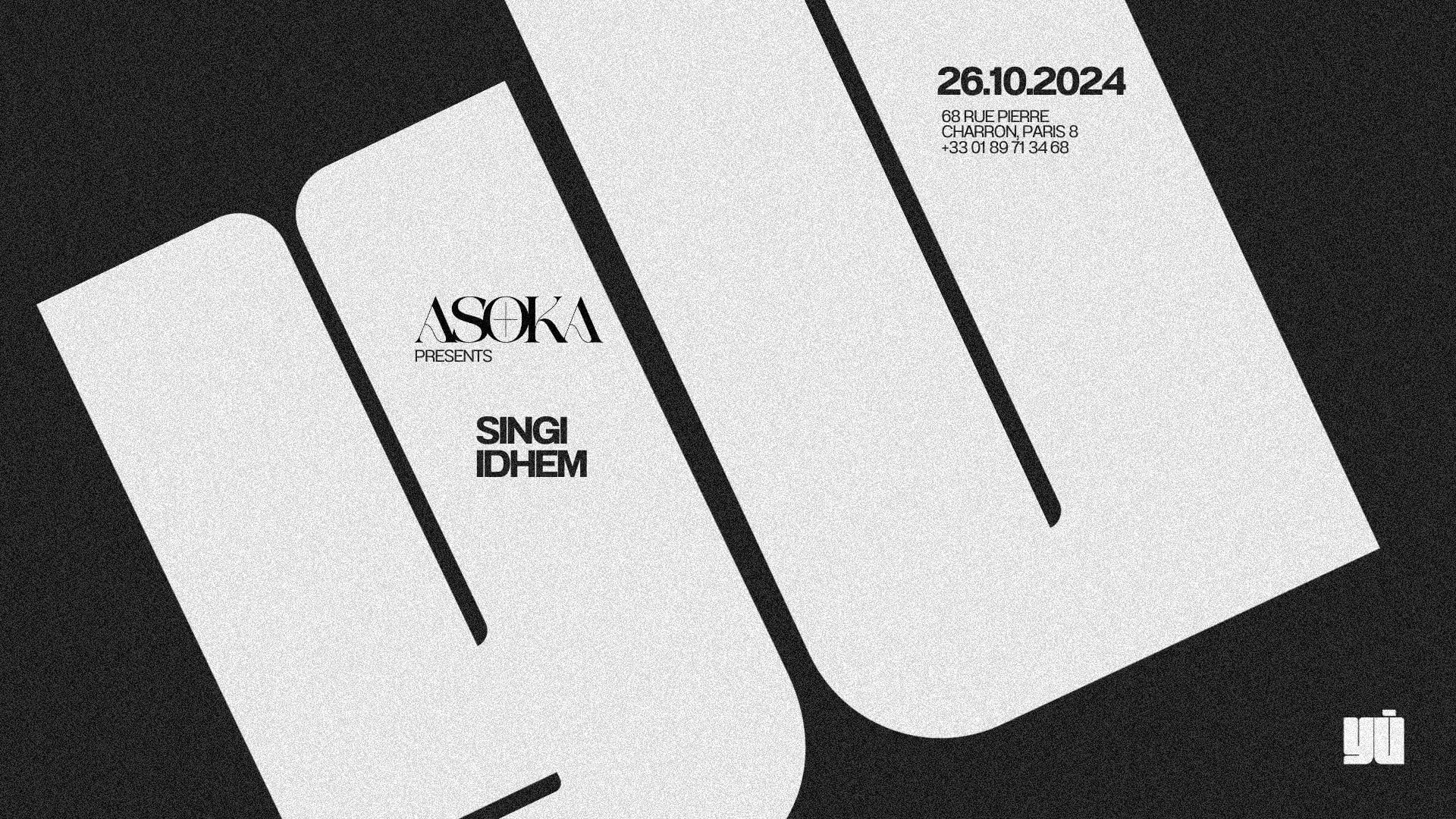 Asoka I 26.10 @ Yū Club