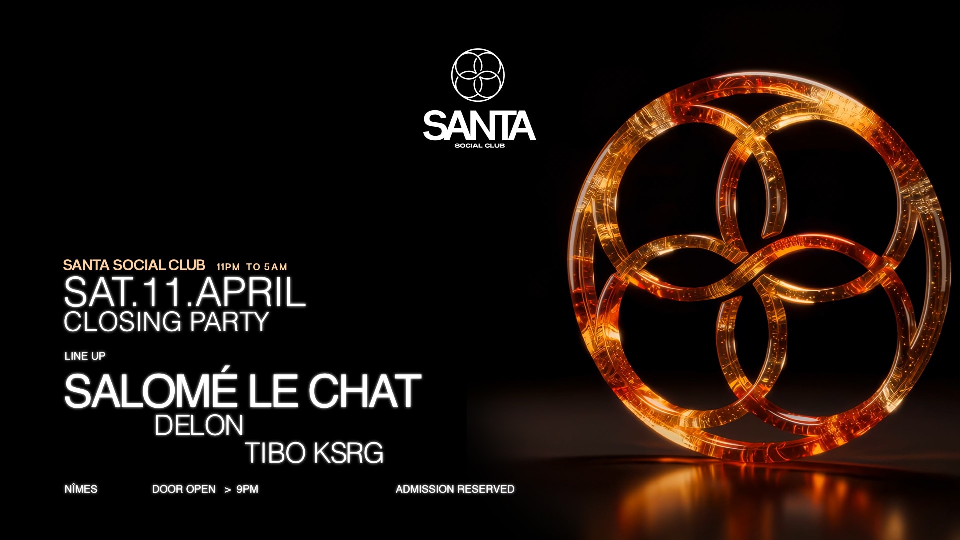 Santa Club Closing - Salomé Le Chat