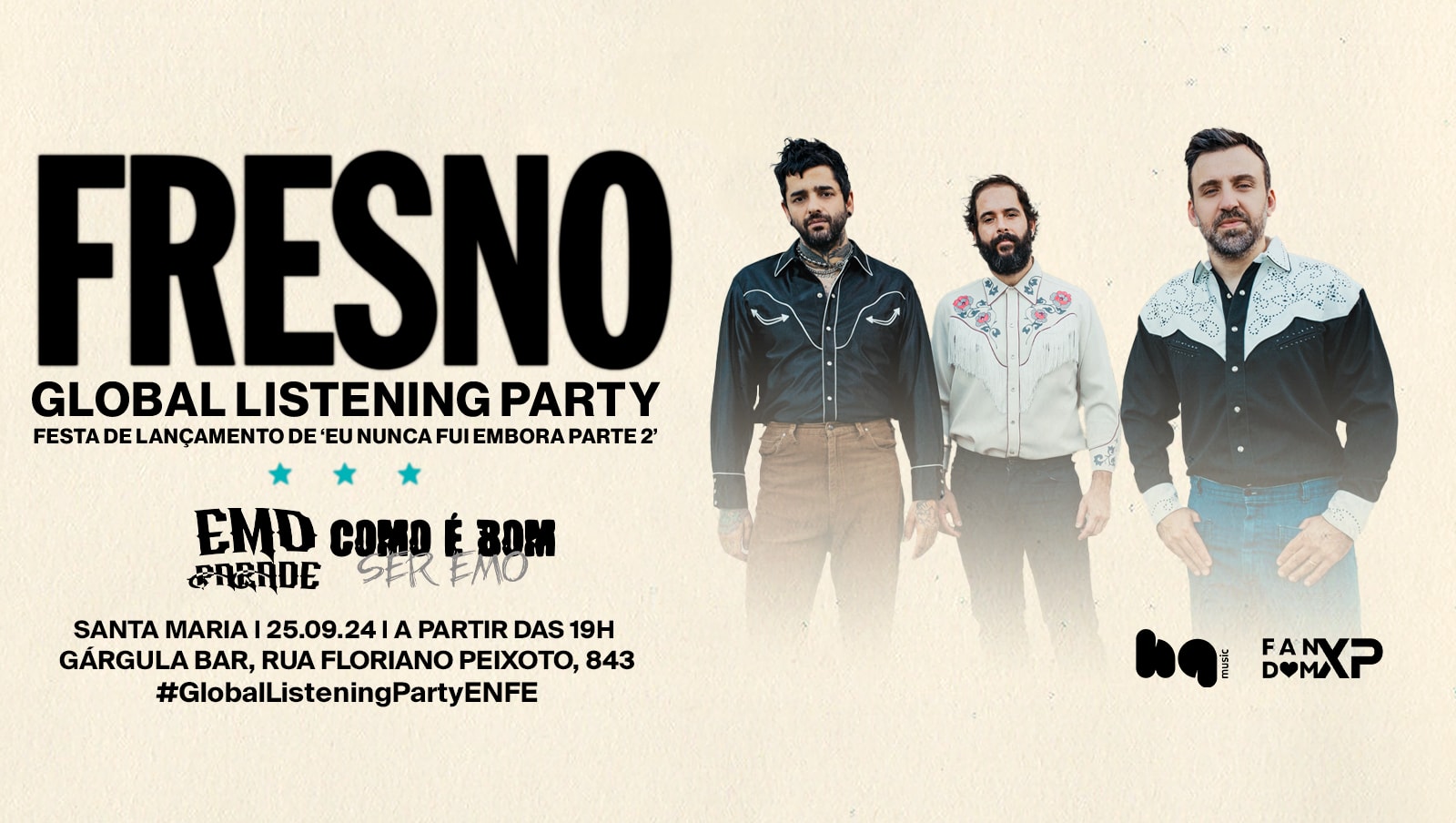 Emo Parade: Enfe Global Listening Party @ Santa Maria
