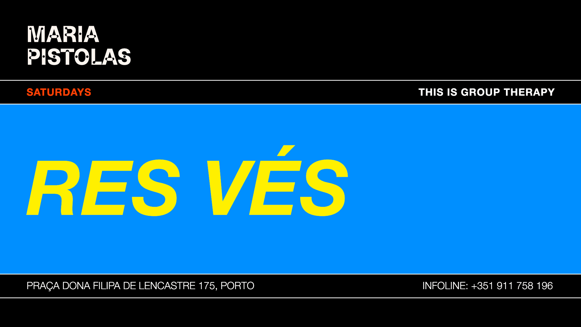 Sat. 28/02 - Bar By Res Vés | Maria Pistolas