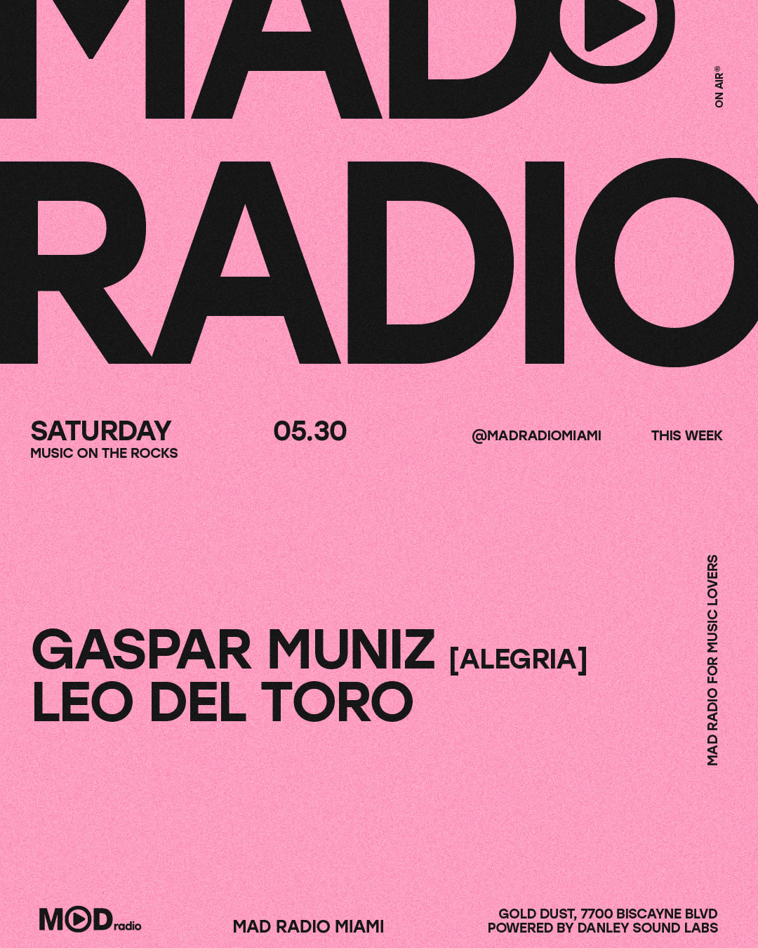 Special Guest: Gaspar Muniz / Leo Del Toro