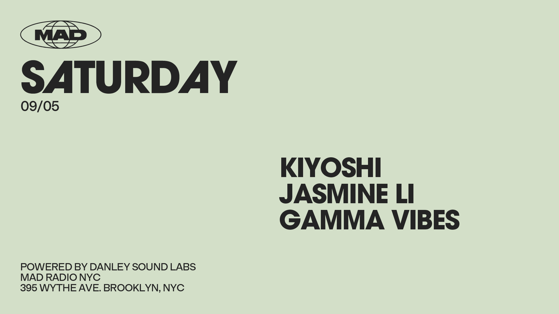 Kiyoshi / Jasmine LI / Gamma Vibes