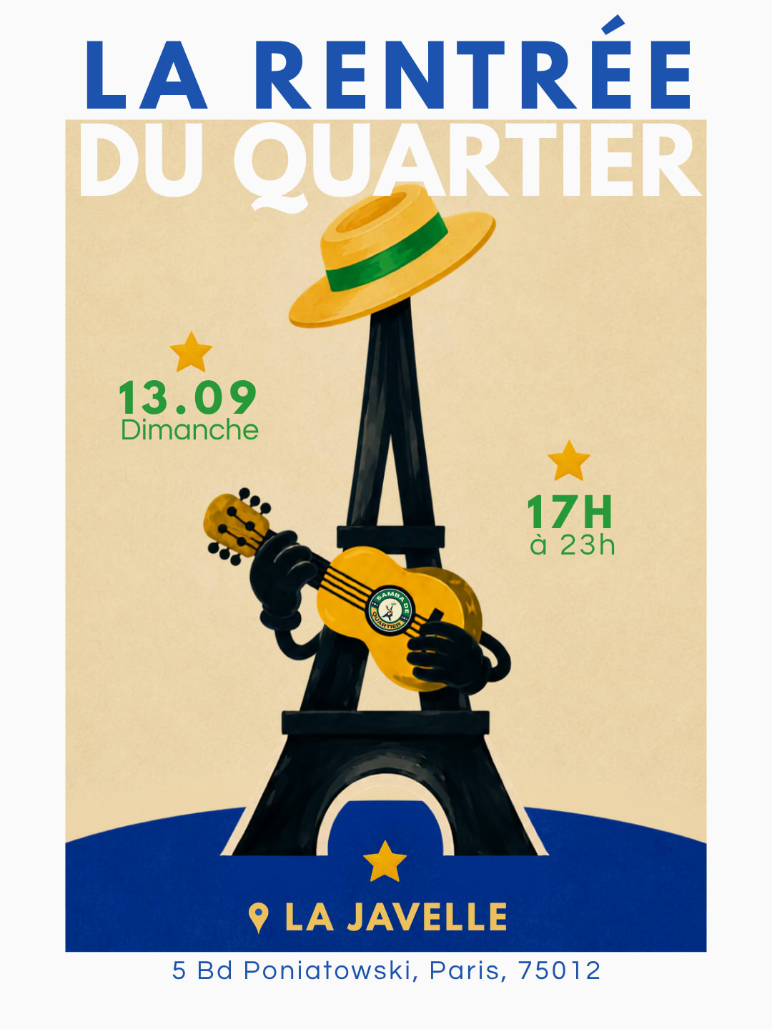 Samba De Quartier - La Rentrée (Prix Libre)