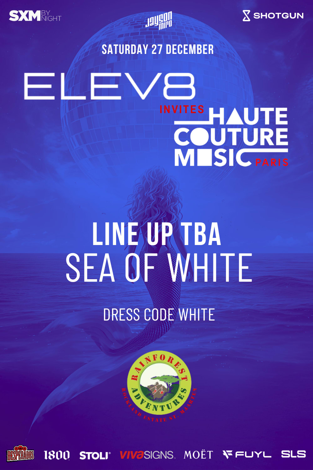 Elev8 X Haute Couture Music - "Sea Of White"