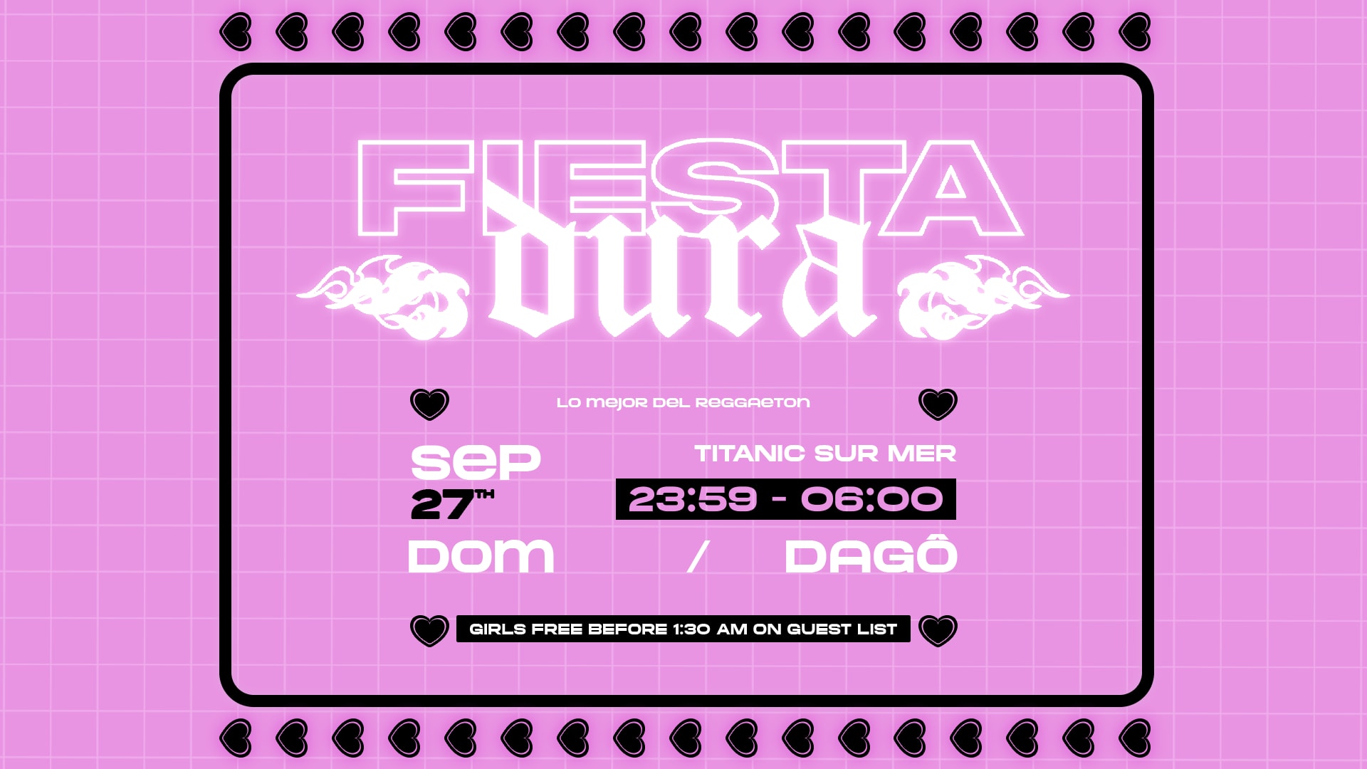Fiesta Dura - 27 Setembro
