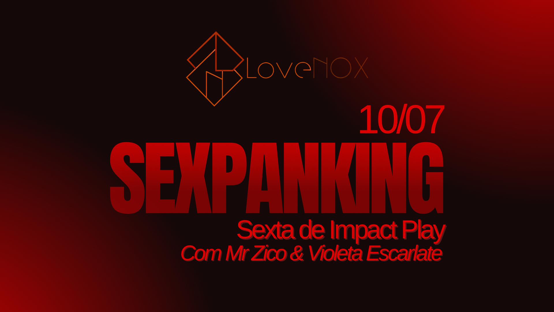 10/07 - Sexpanking: Impact Com Mr. Zico & Violeta Escarlate