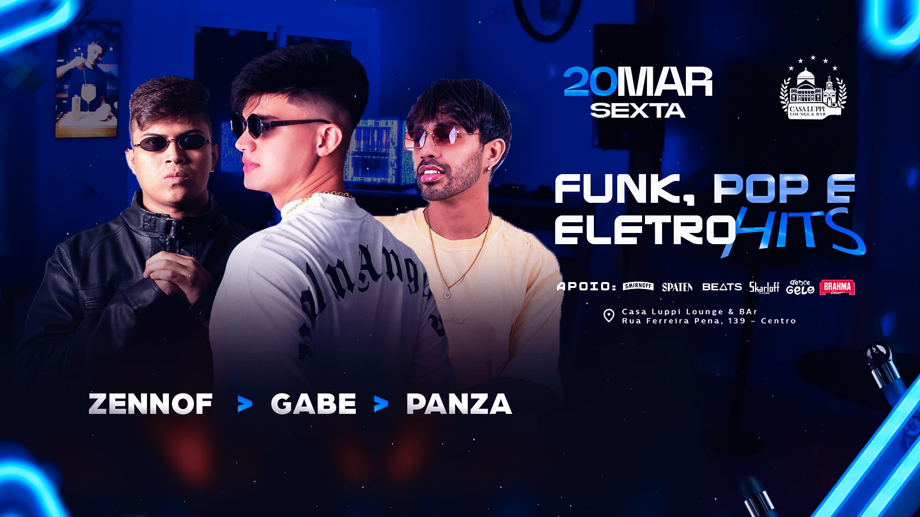 Funk, Pop & Eletro Hits - 20/03