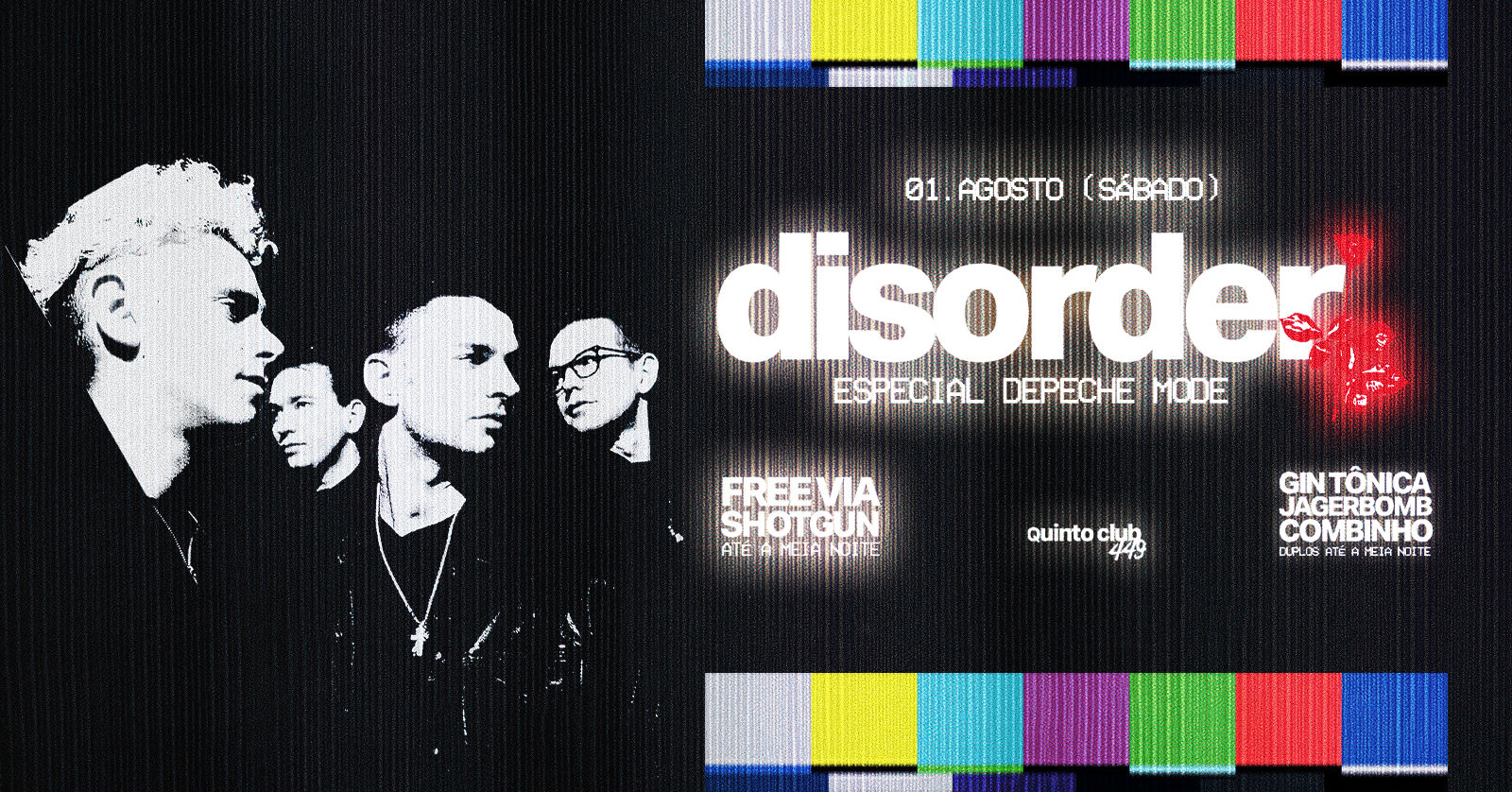 Disorder (01.08) - Sábado!