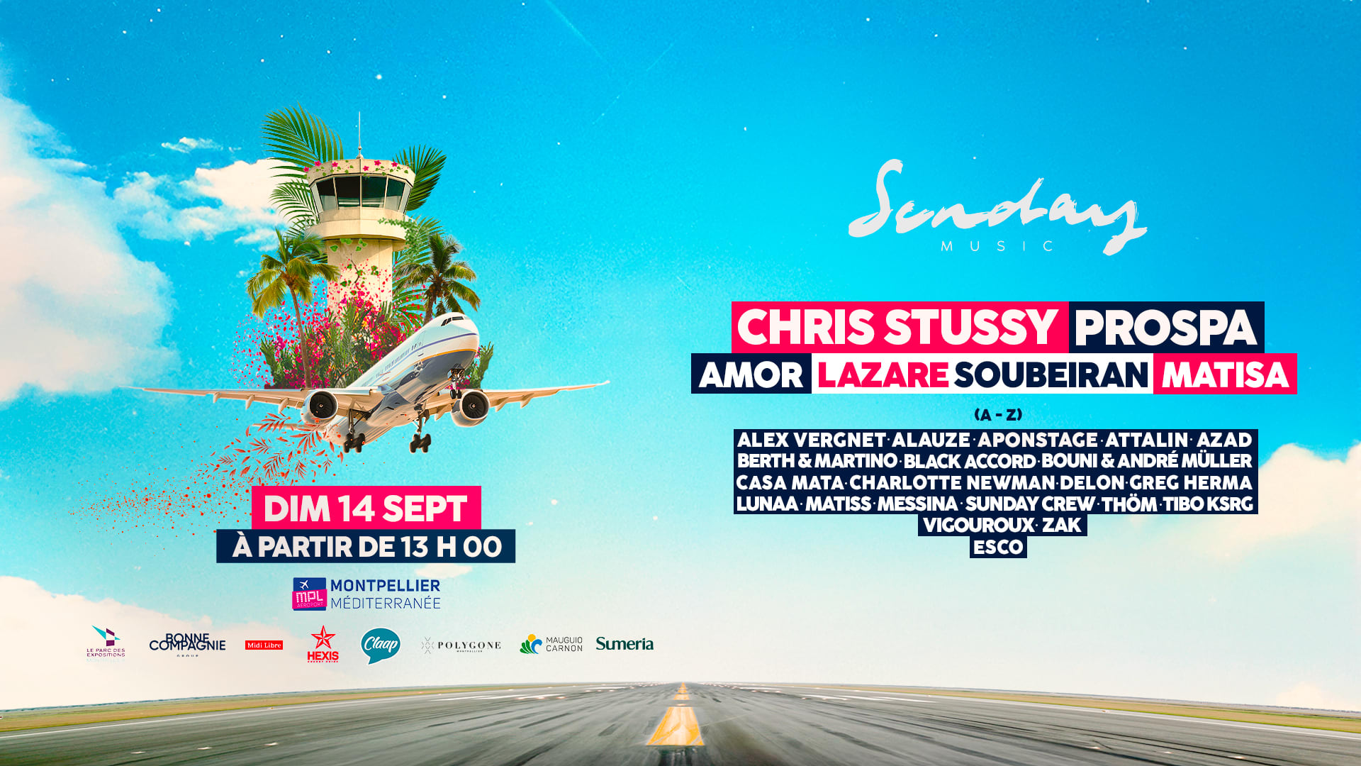 Sunday Music Festival - Aeroport De Montpellier