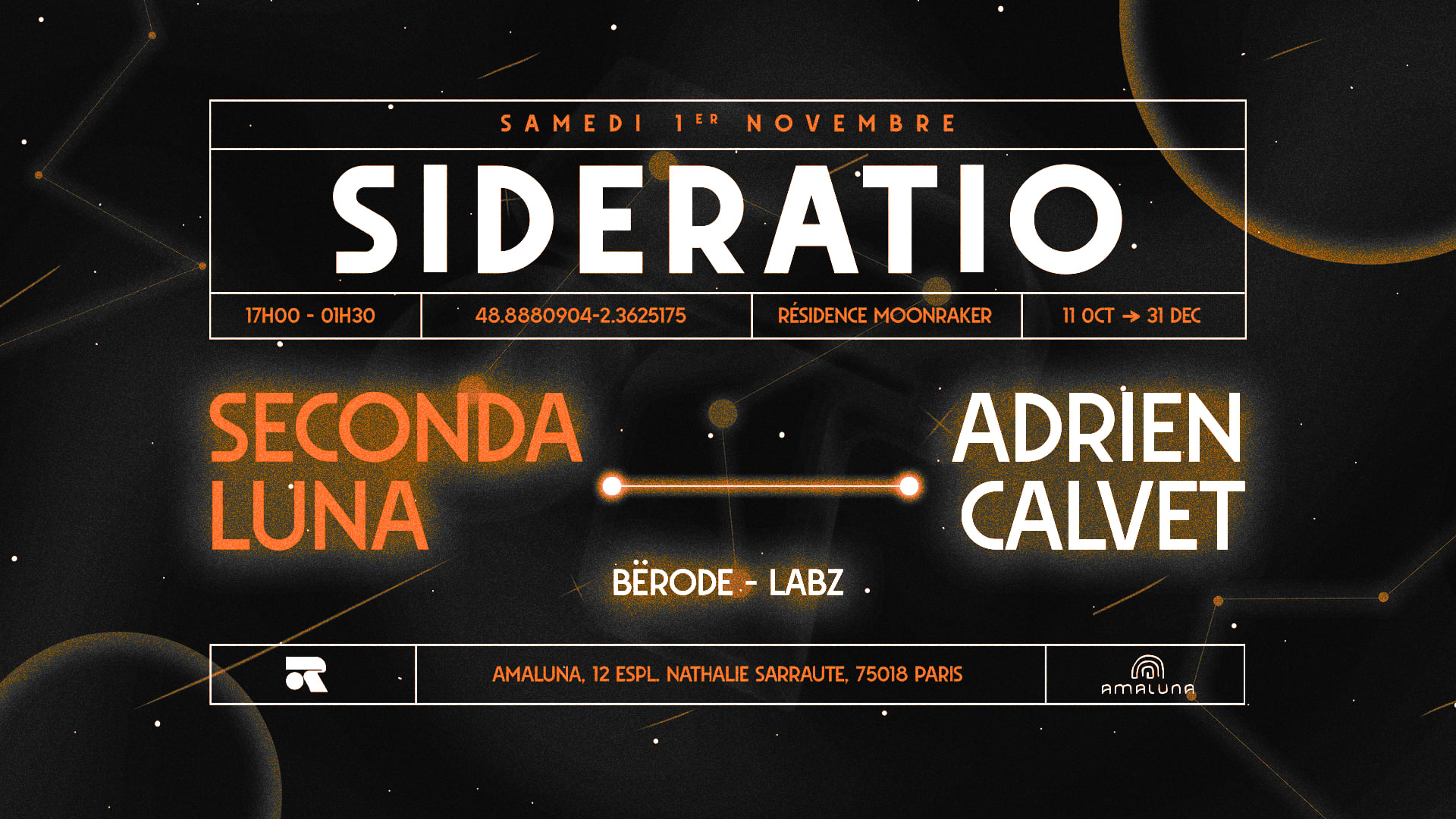 Sideratio - Secunda Luna : Adrien Calvet
