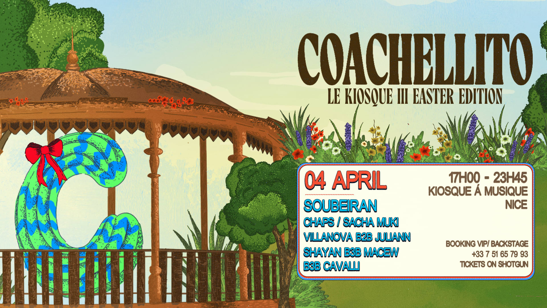 Coachellito Le Kiosque N*3 - Easter Edition