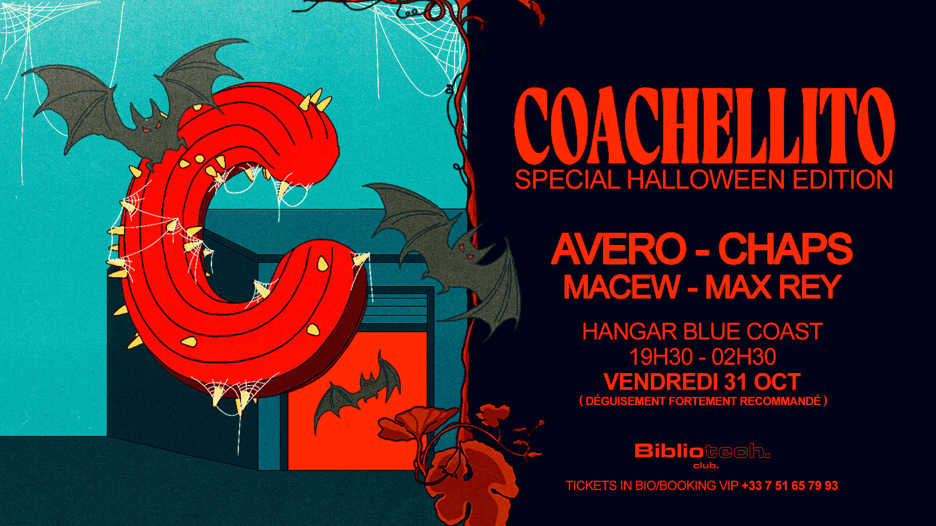 Coachellito Hallowen Edition - Hangar Blue Coast