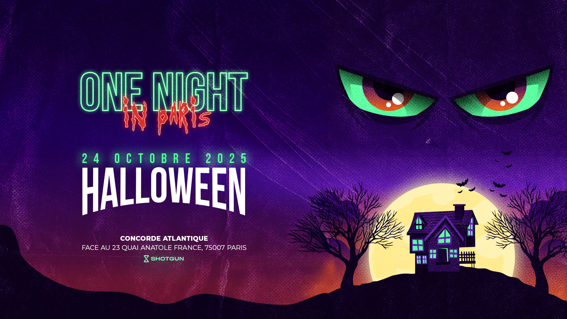 One Night In Paris - Halloween Edition - Concorde Atlantique