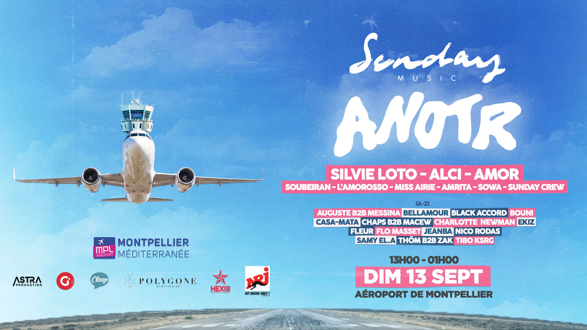 Sunday Music Festival - Anotr - Aéroport De Montpellier 2026