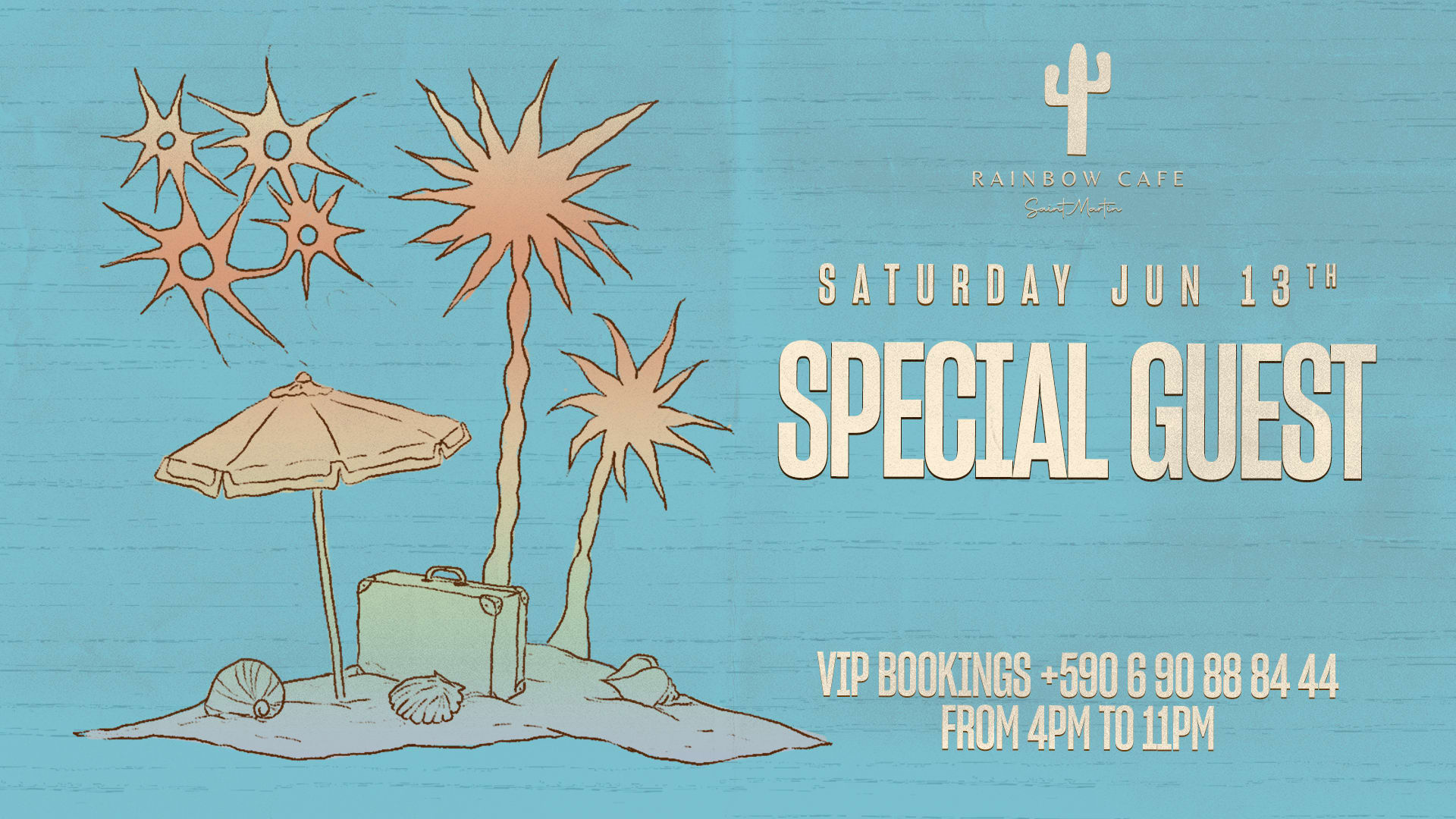 Rainbow Saturdays : Special Local Guest