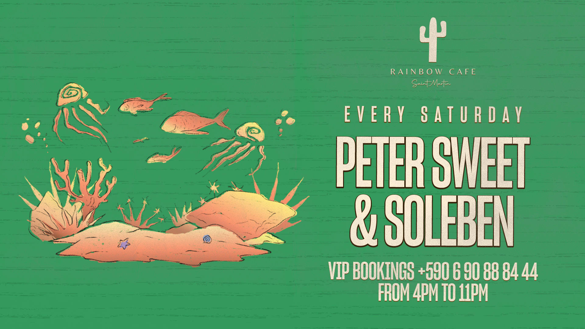 Rainbow Saturdays (Closing Week-End) : Peter Sweet & Soleben