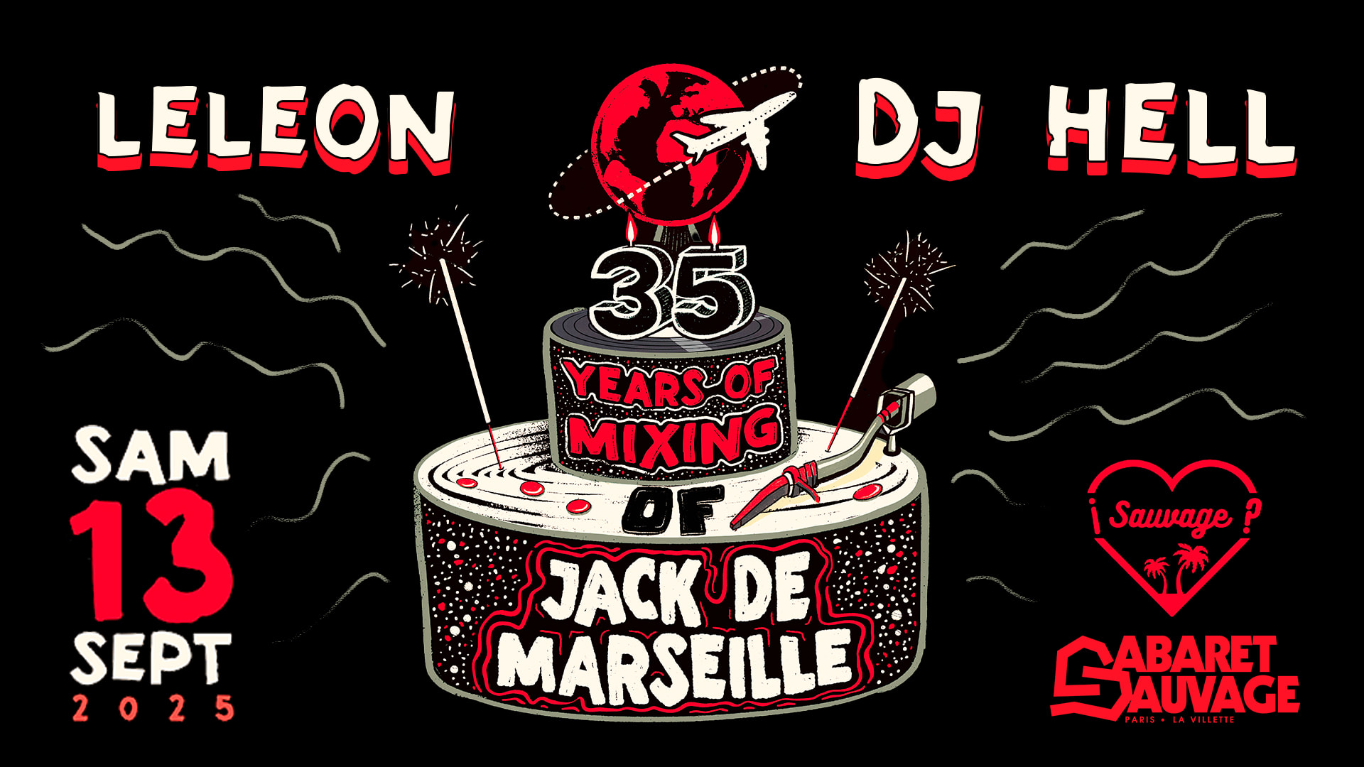 ¡Jack De Marseille Birthday W/ Dj Hell & Leleon?